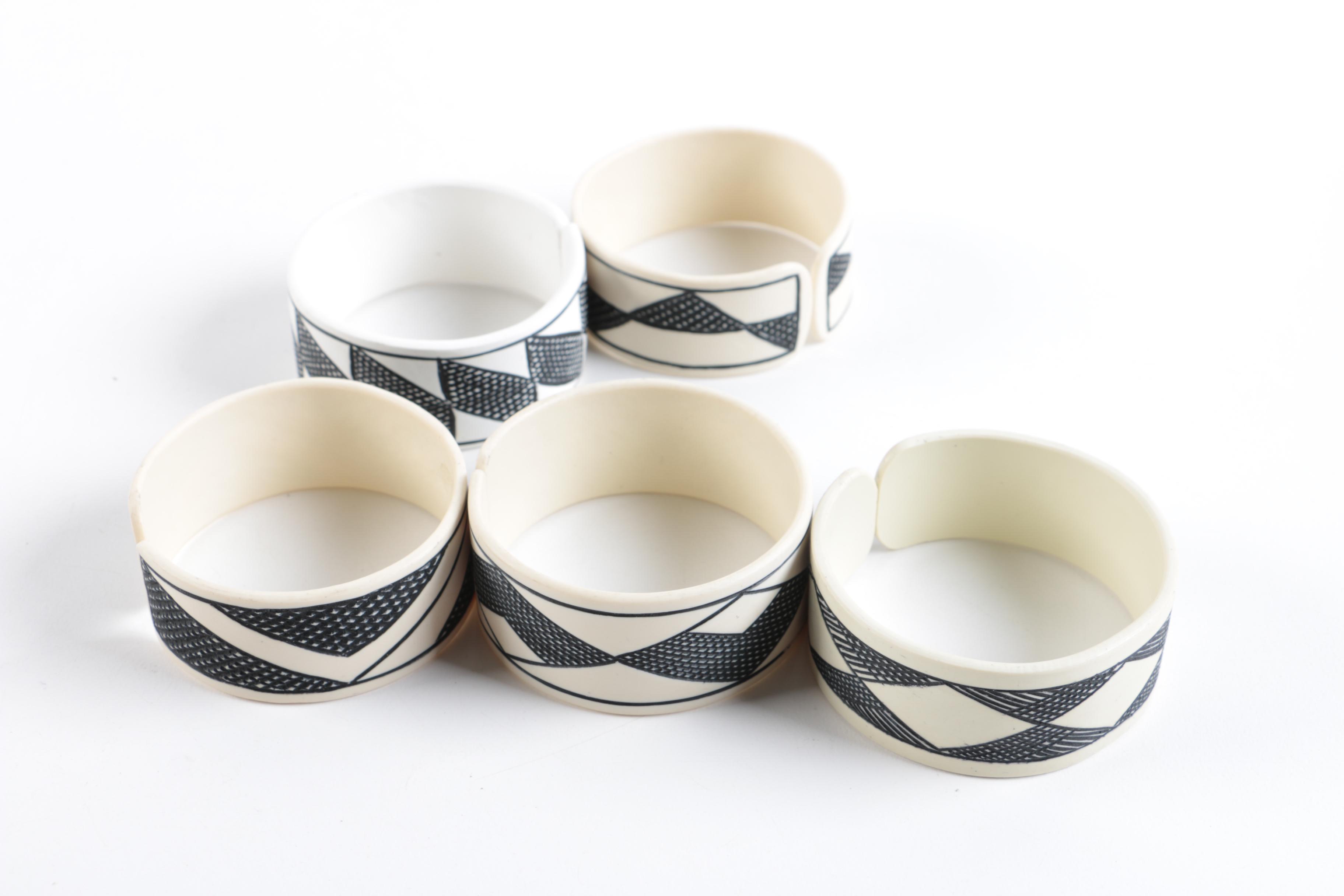 Assortment of Jewelry Featuring African Made Pieces