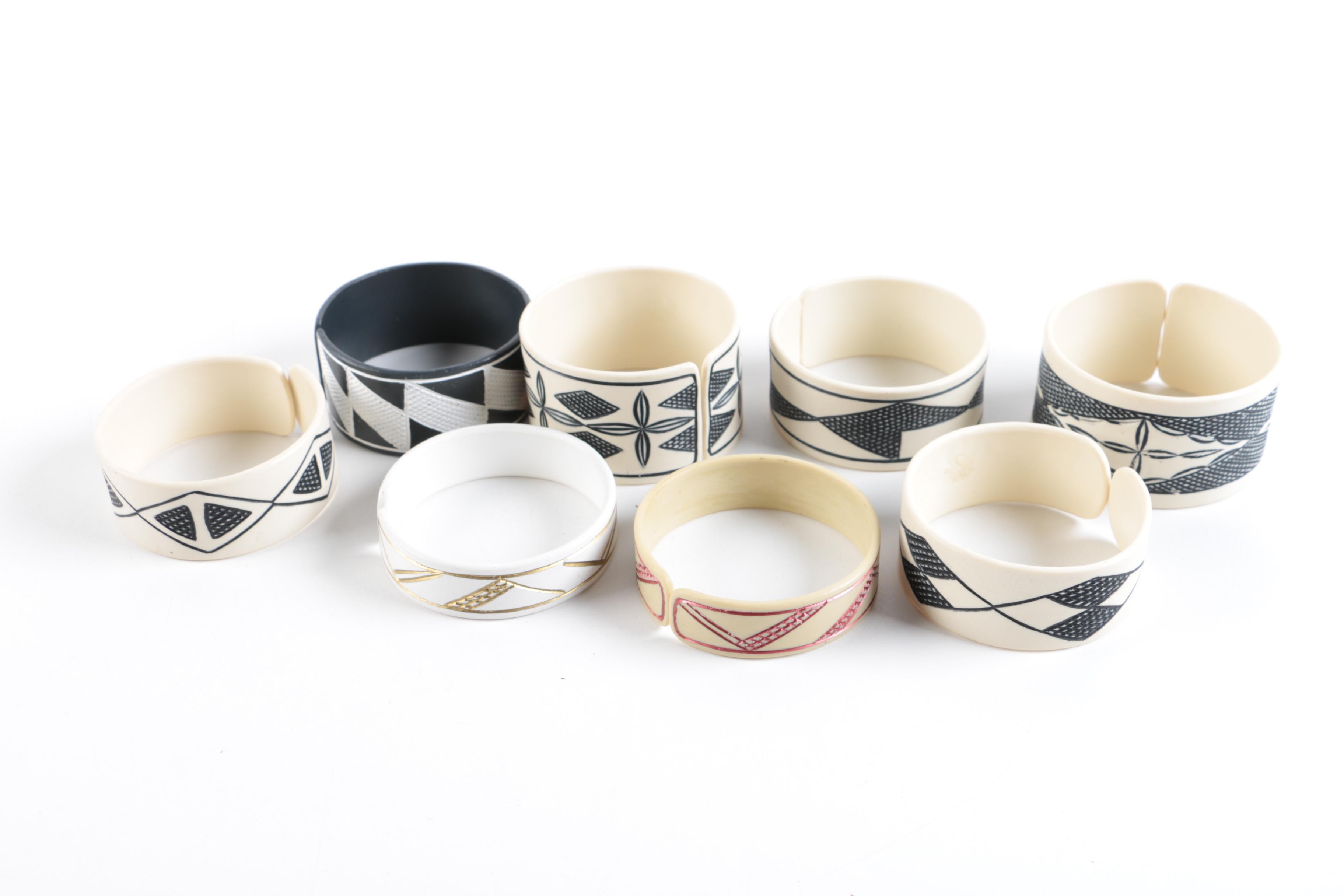 Assortment of Jewelry Featuring African Made Pieces