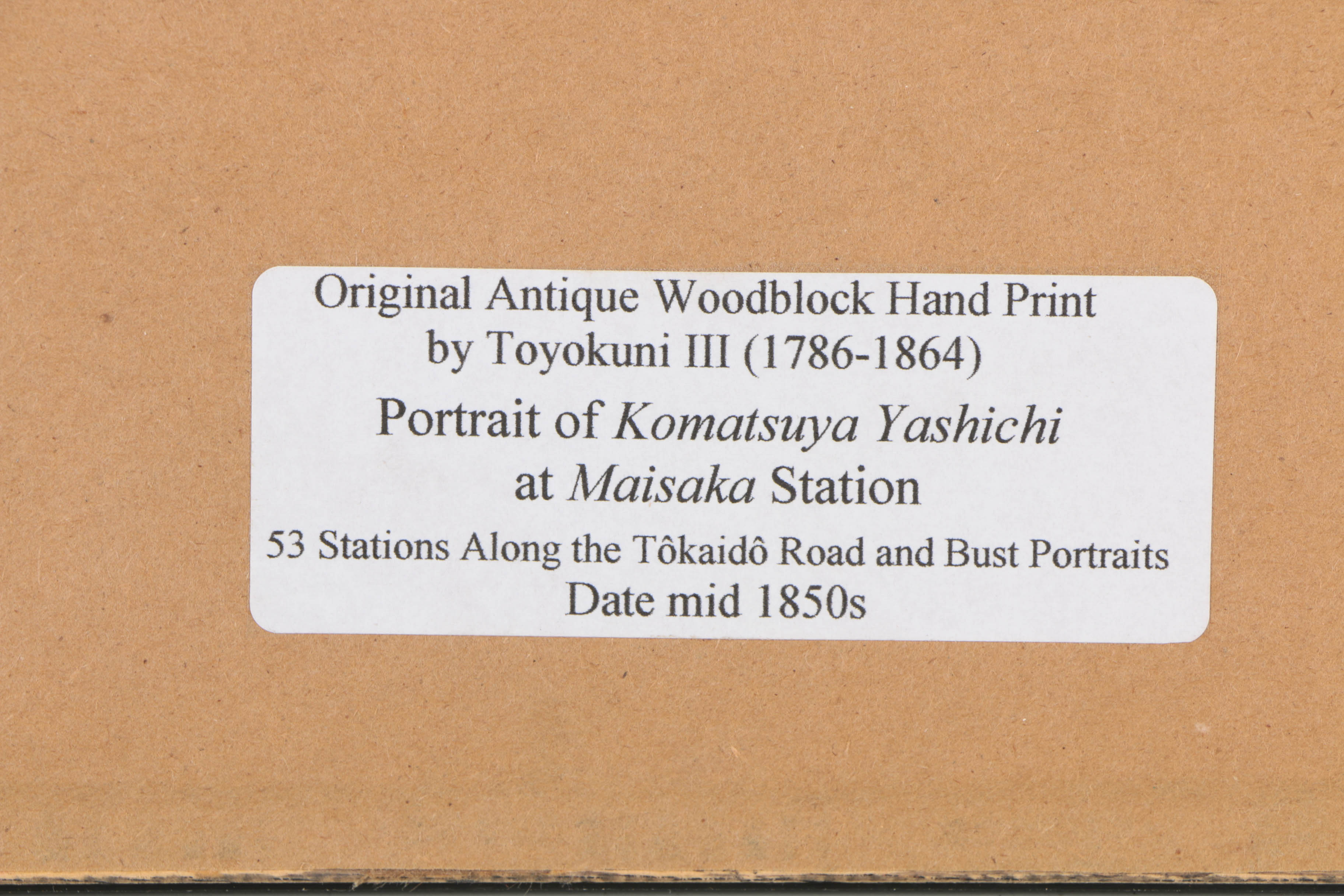 Utagawa Toyokuni III Ukiyo-e Woodblock Portraits