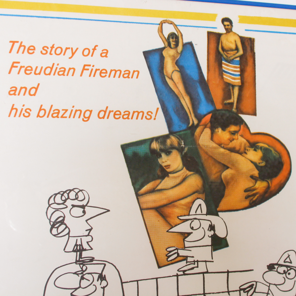 Vintage Columbia Pictures Poster from "Harvey Middleman, Fireman"