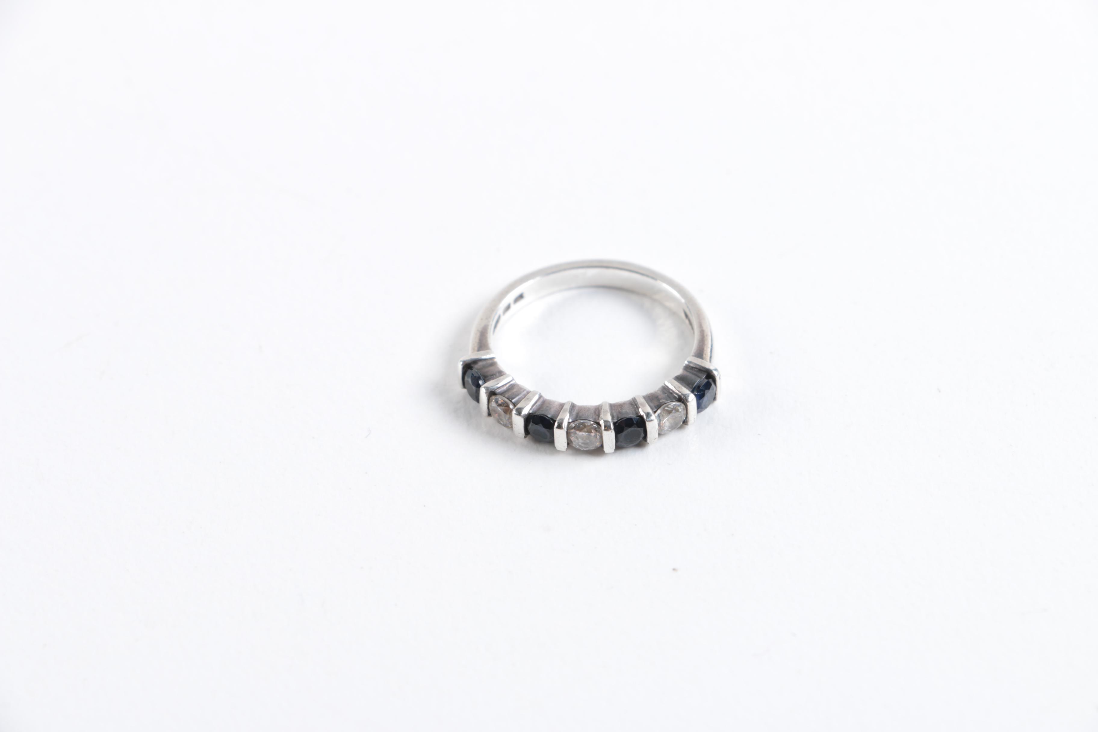 Sterling Silver Jewelry Including Mabe and Freshwater Pearl