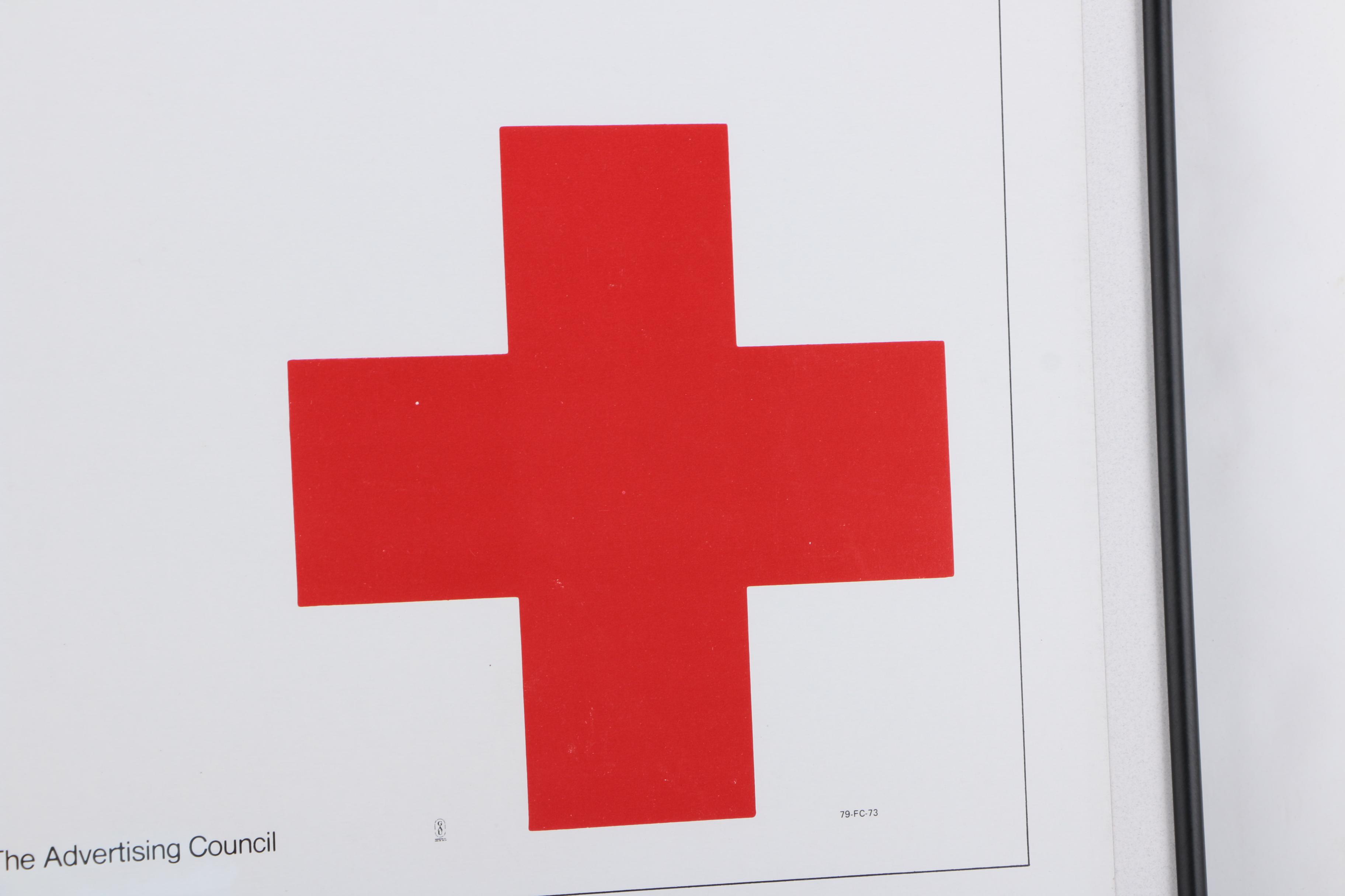 Poster Advertisement for American Red Cross