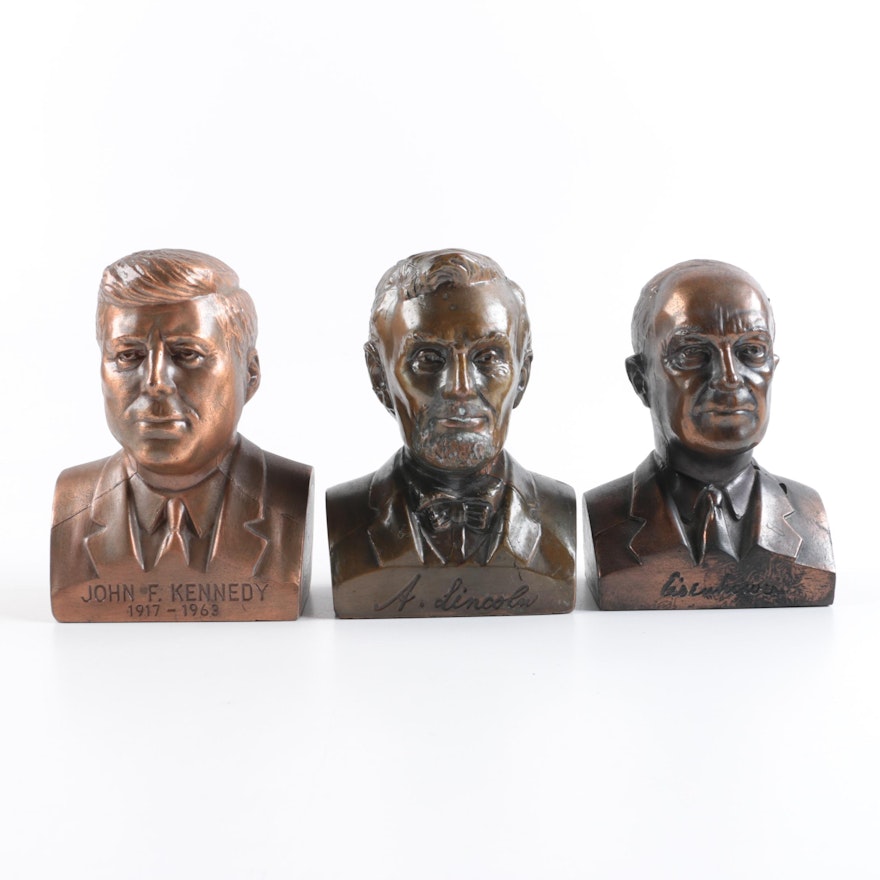 Presidential Bust Coin Banks