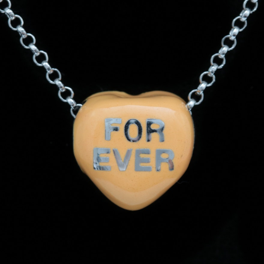 Sterling Silver "Sweethearts" Necklace