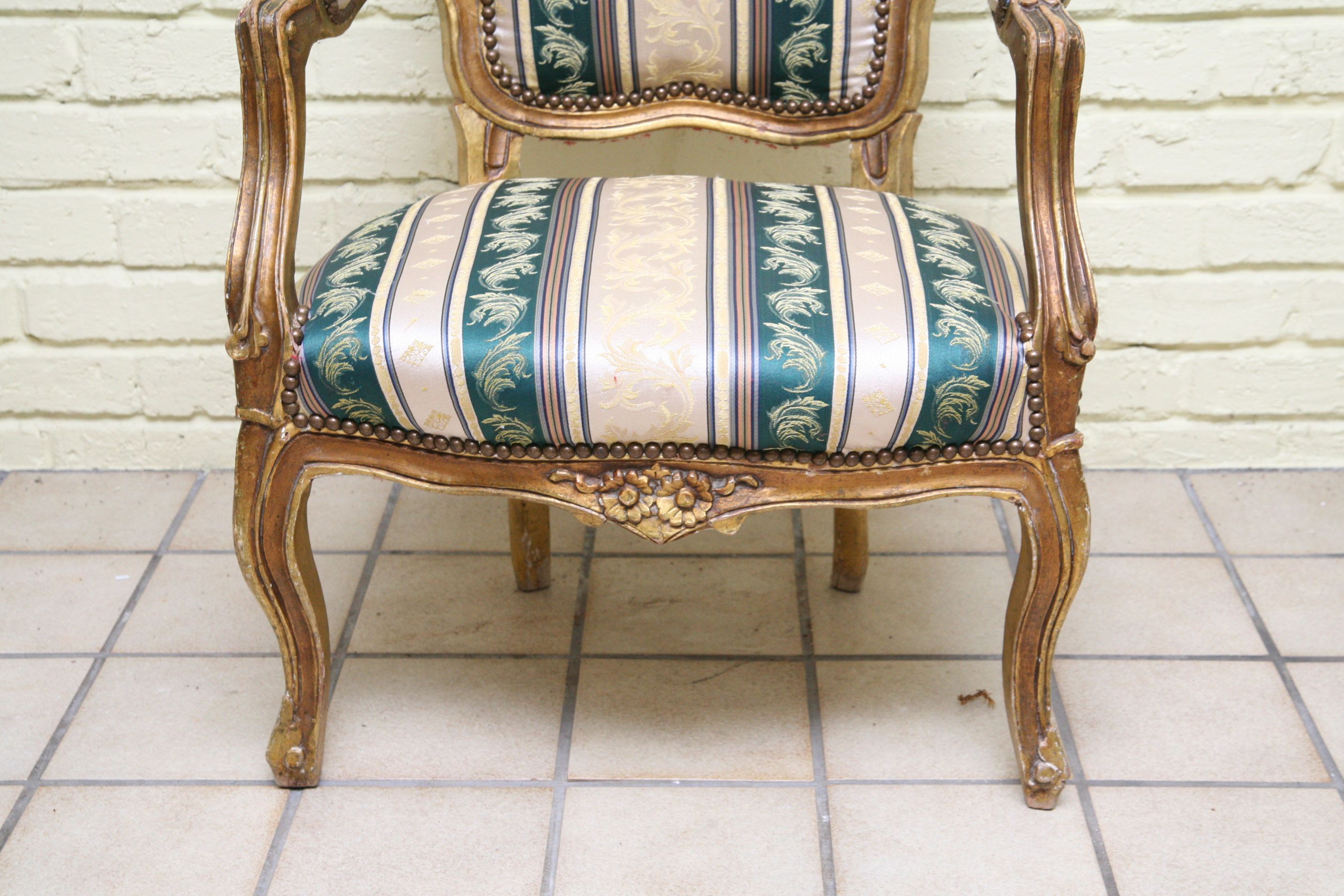 Pair of Louis XV Fauteuil Armchair's