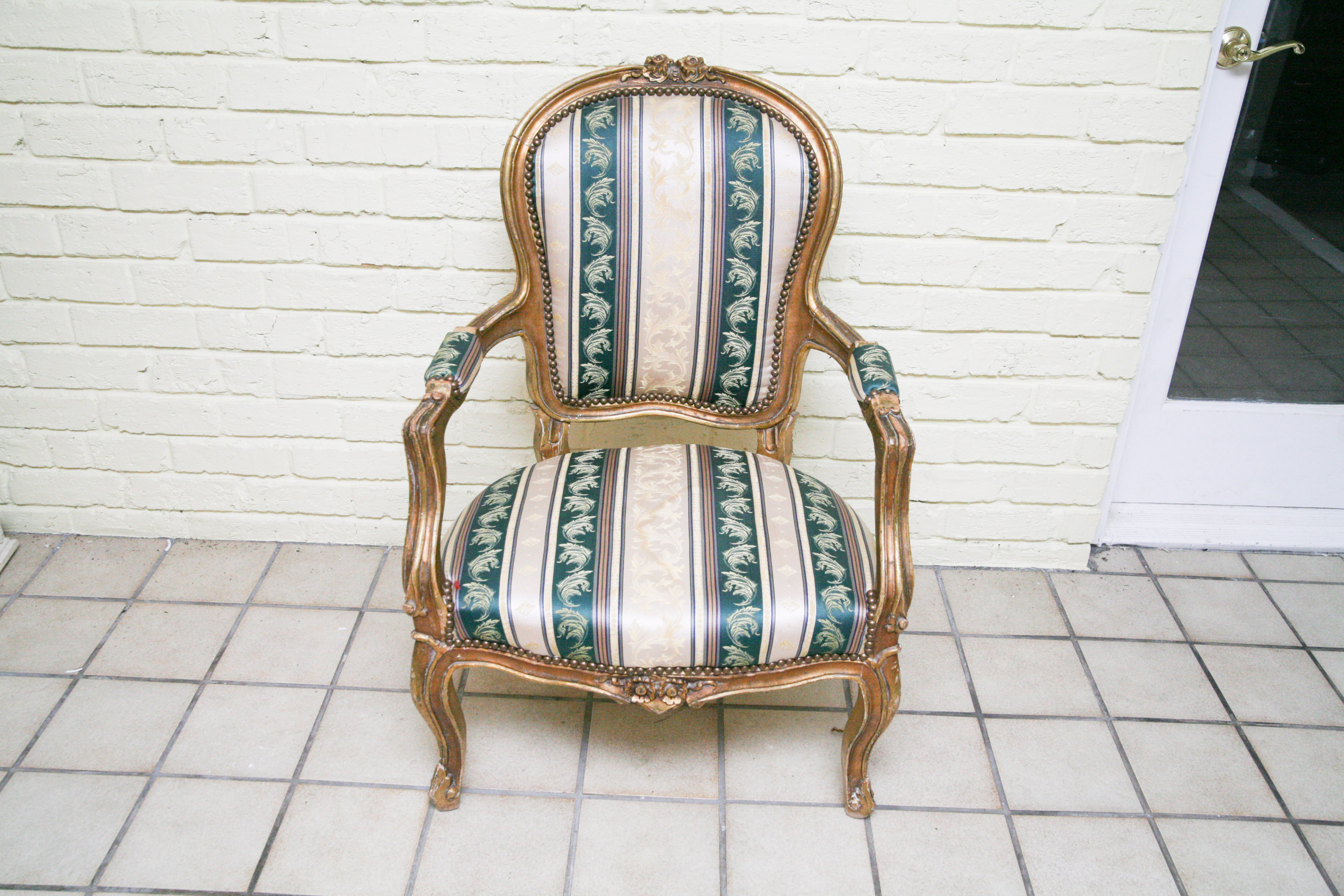 Pair of Louis XV Fauteuil Armchair's