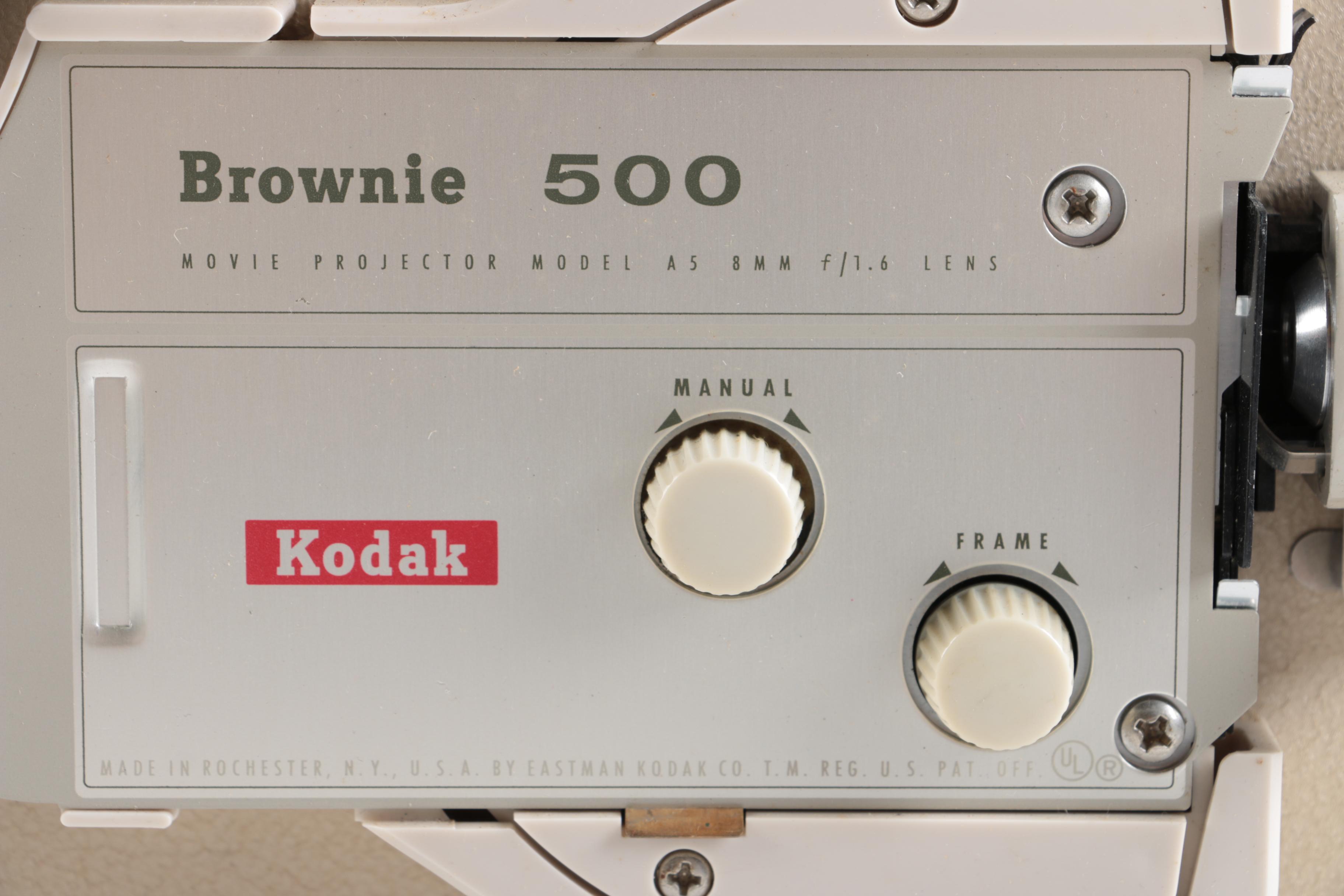 1960s Brownie 500 8mm Movie Projector Model A-5