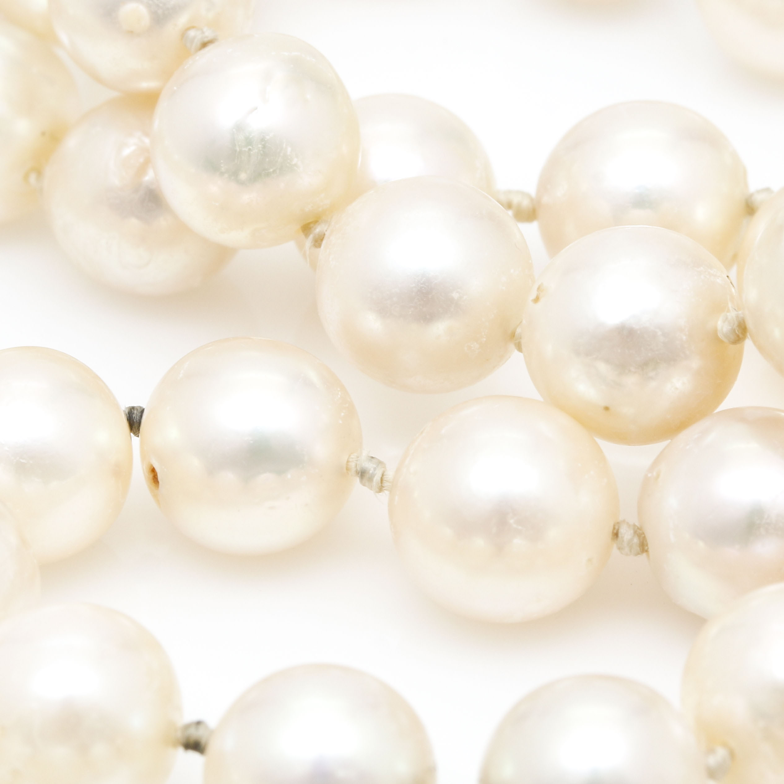 14K Yellow Gold Cultured Freshwater Pearl Necklace