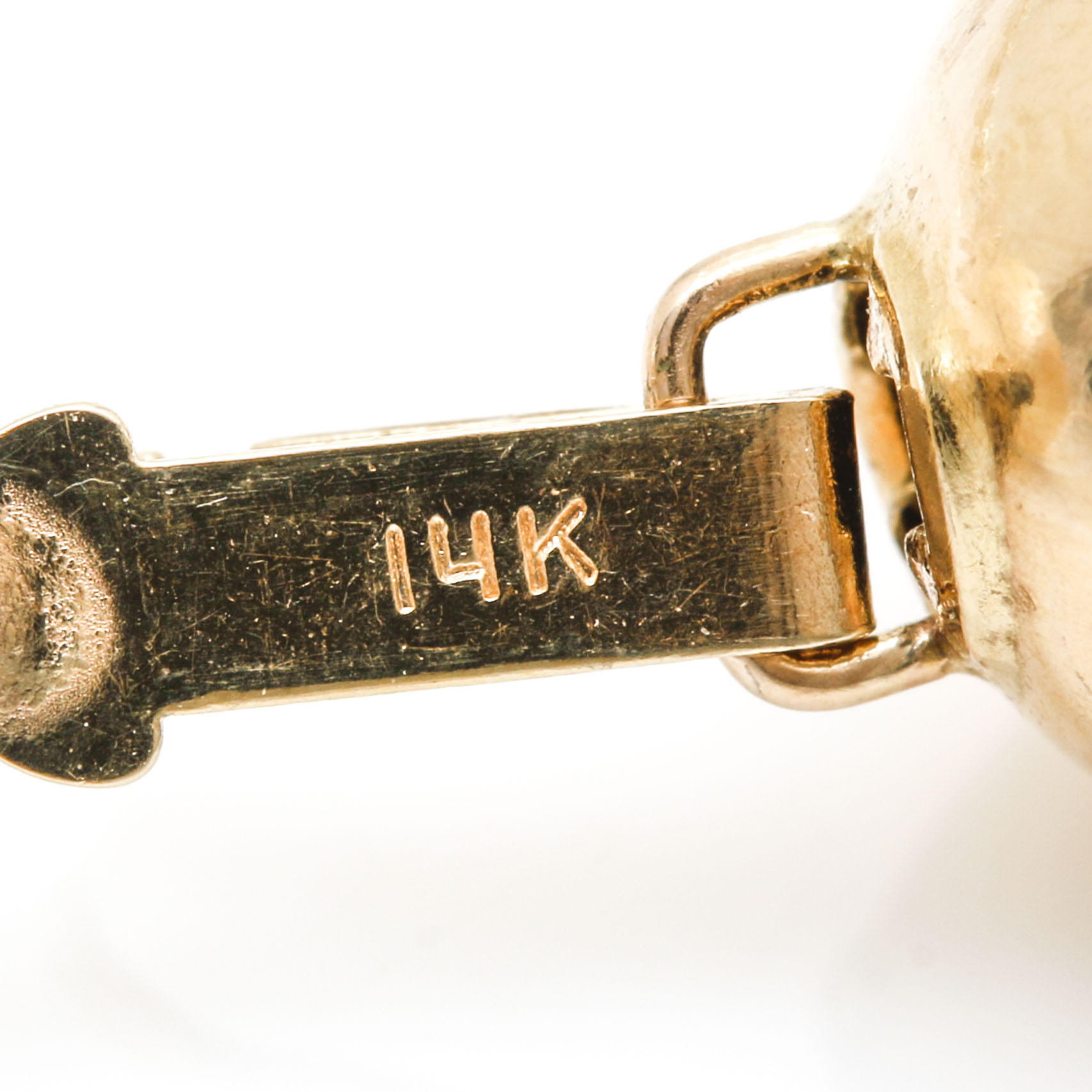 14K Yellow Gold Cultured Freshwater Pearl Necklace