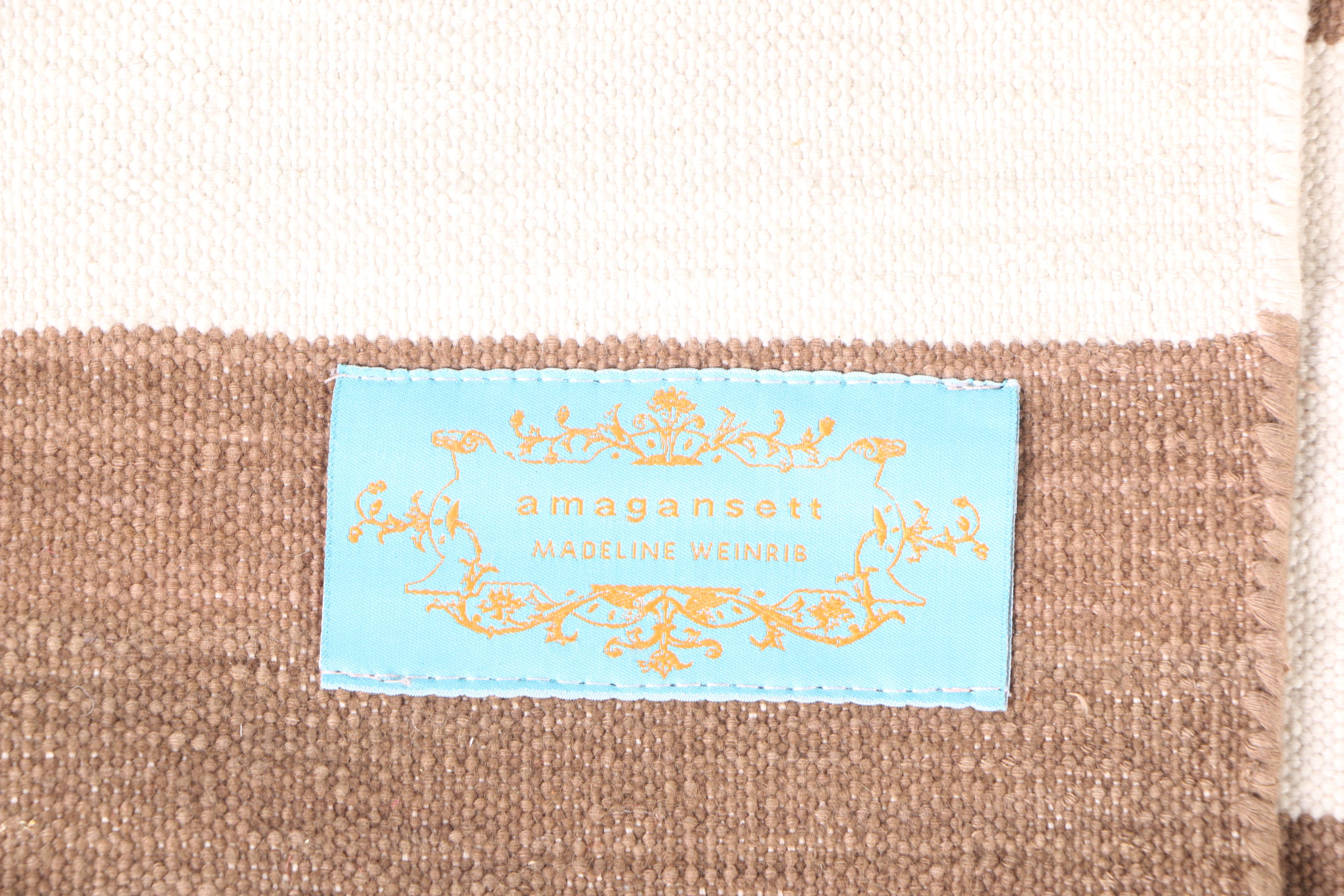 Handwoven Amagansett Madeline Weinrib Area Rug