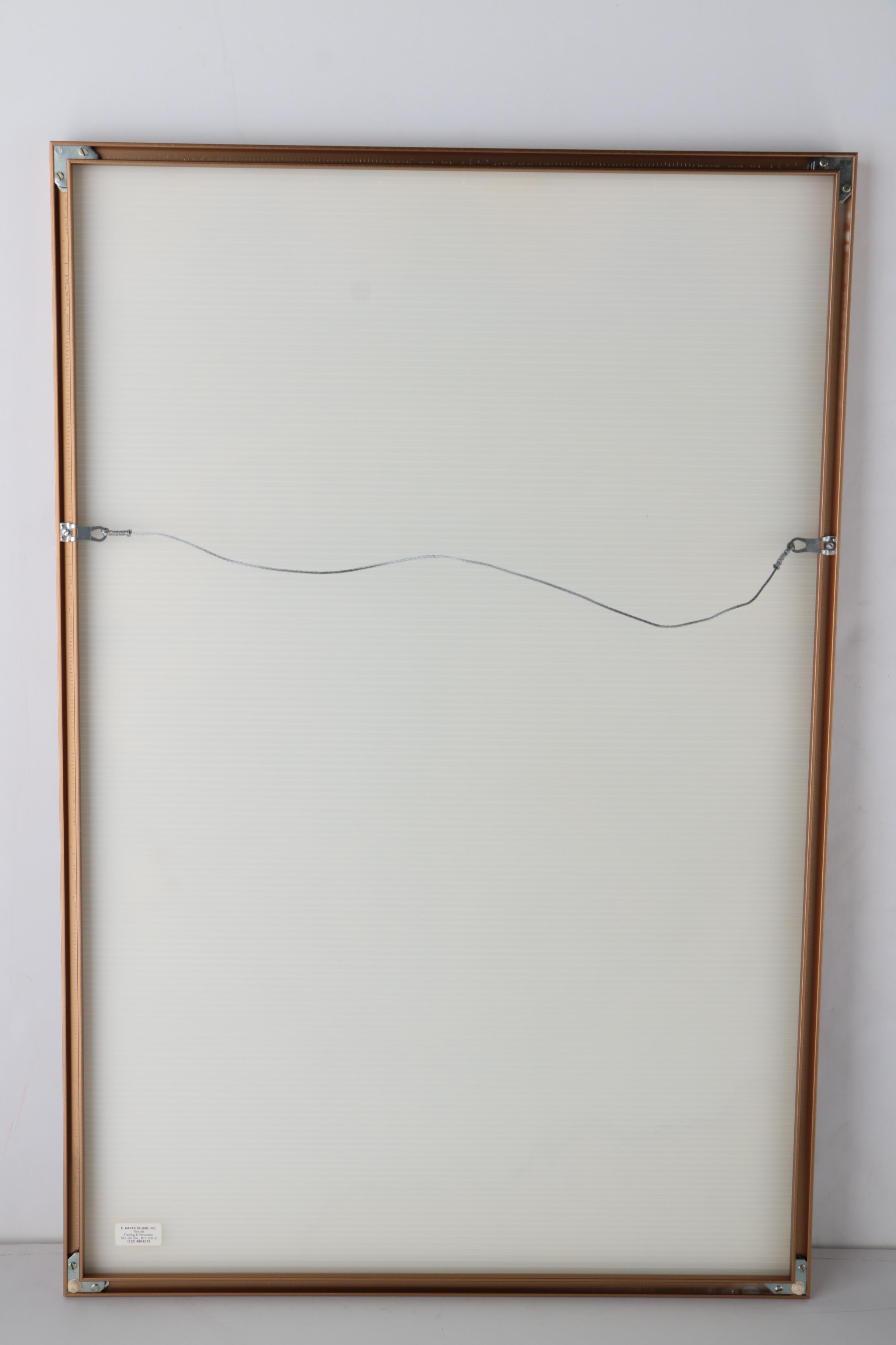 Framed Offset Lithograph of Hogwarts School Crest