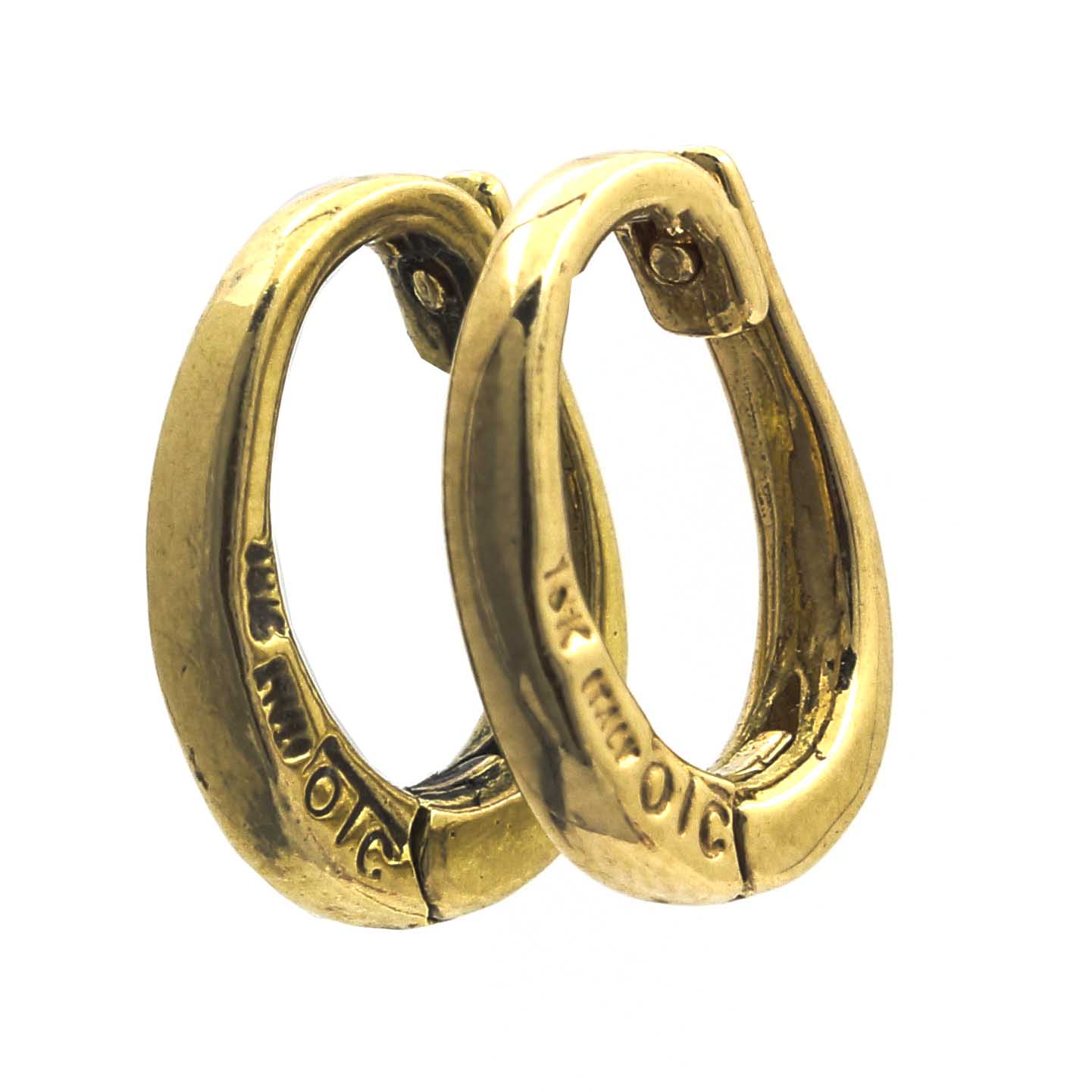 18K Yellow Gold Pearl Enhancers