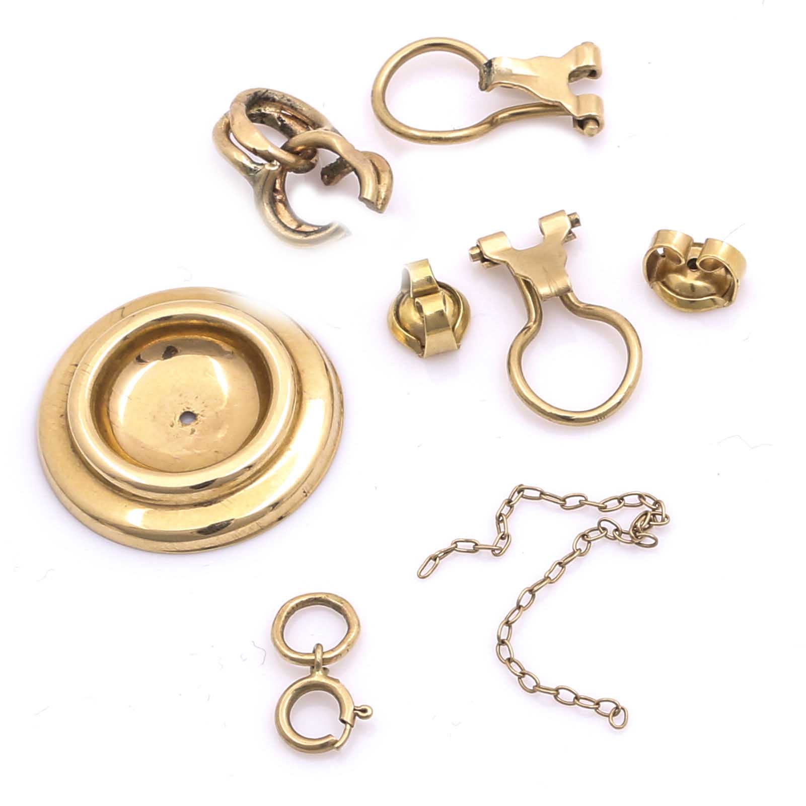 14K Yellow Gold Scrap