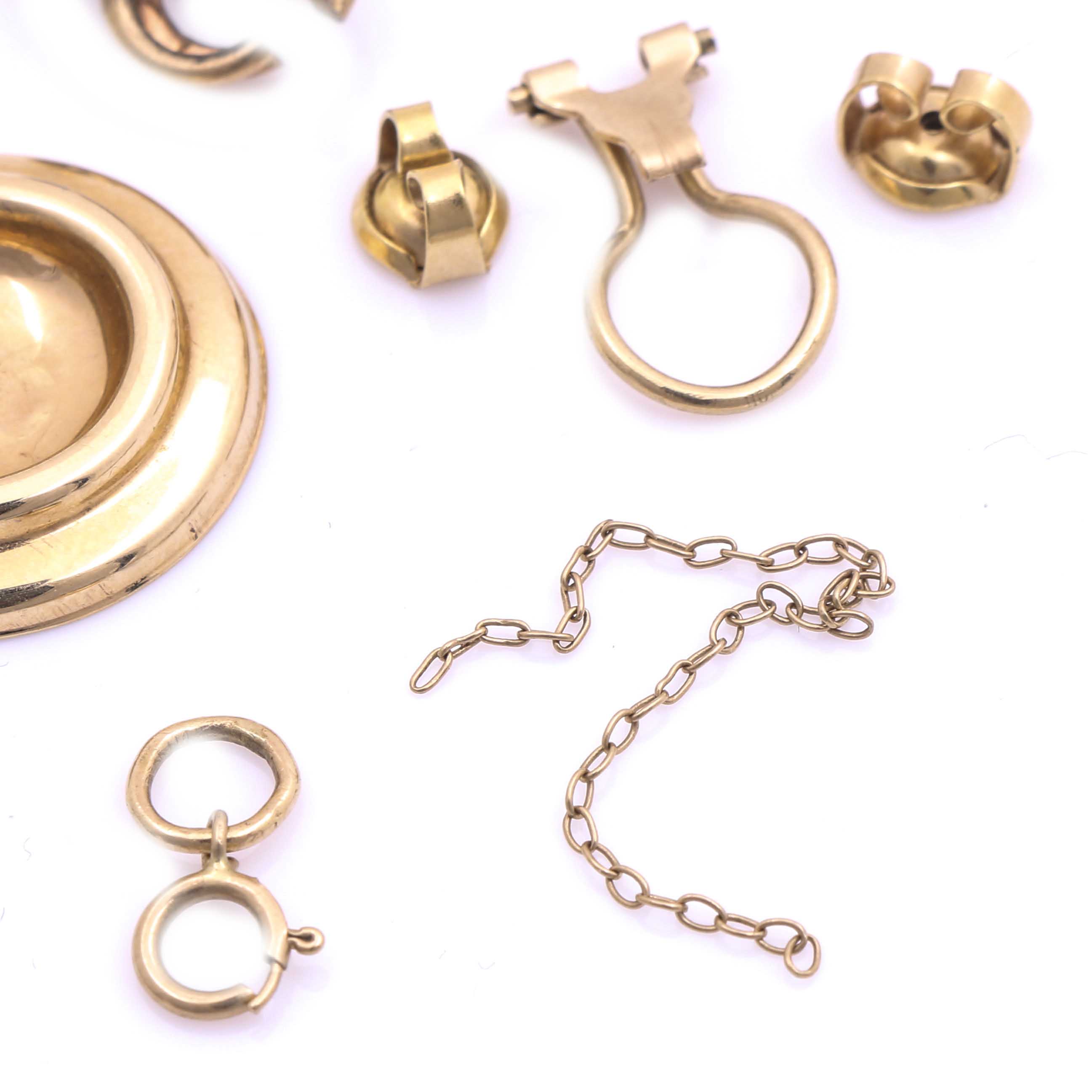 14K Yellow Gold Scrap