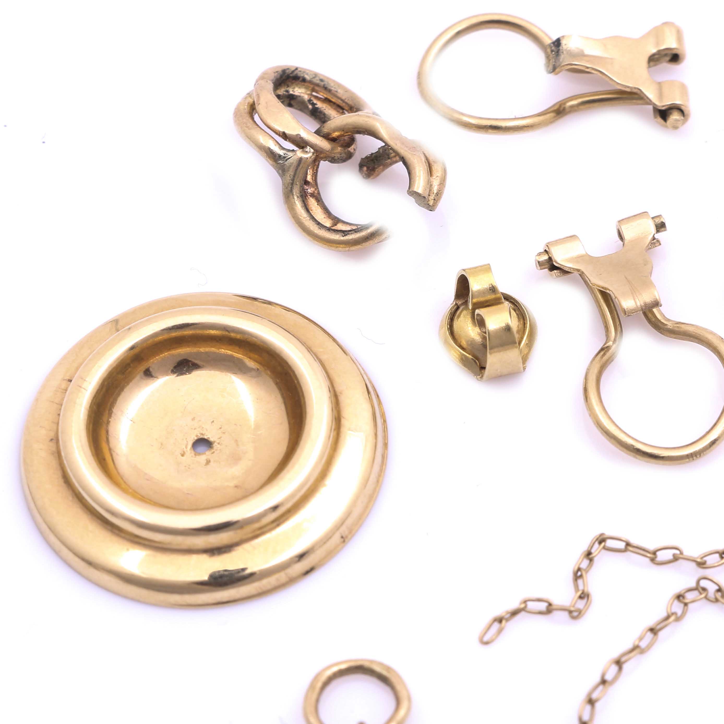 14K Yellow Gold Scrap