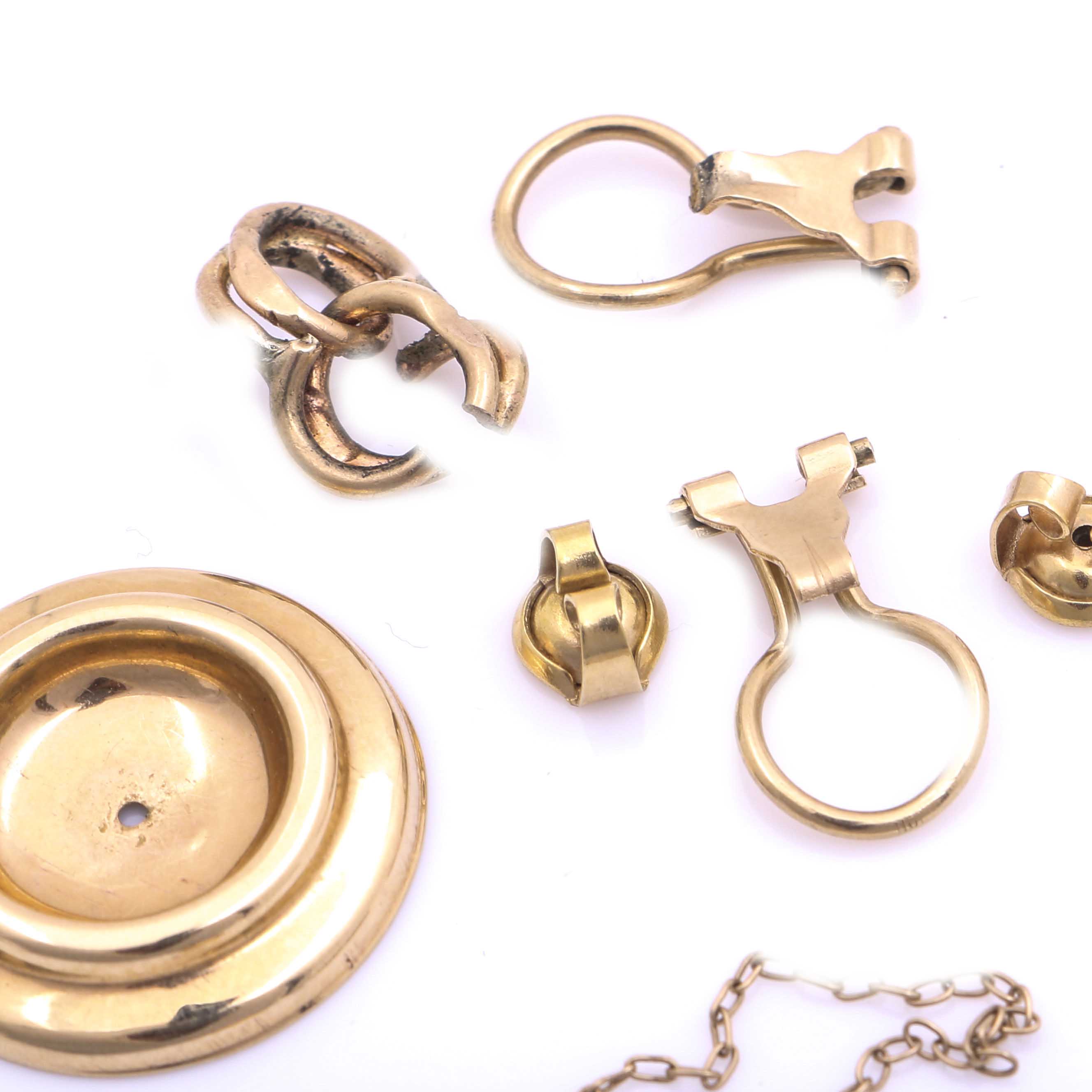 14K Yellow Gold Scrap