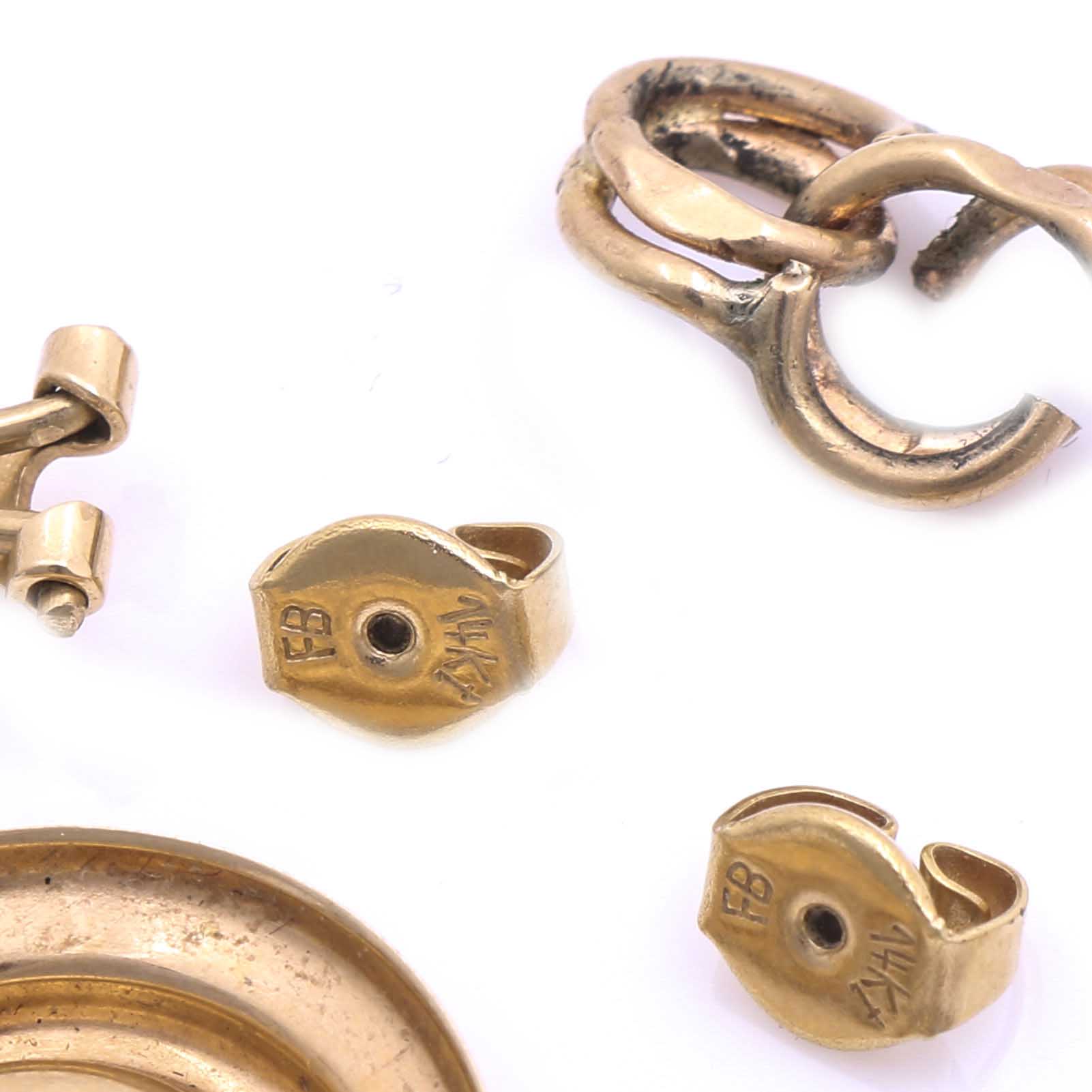 14K Yellow Gold Scrap