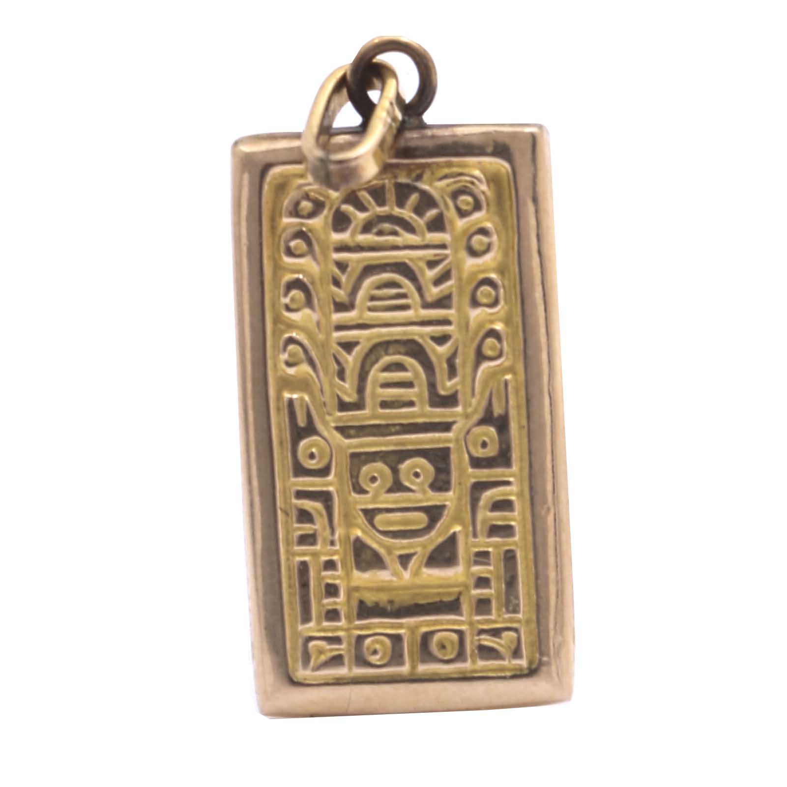 18K Yellow Gold Pendant