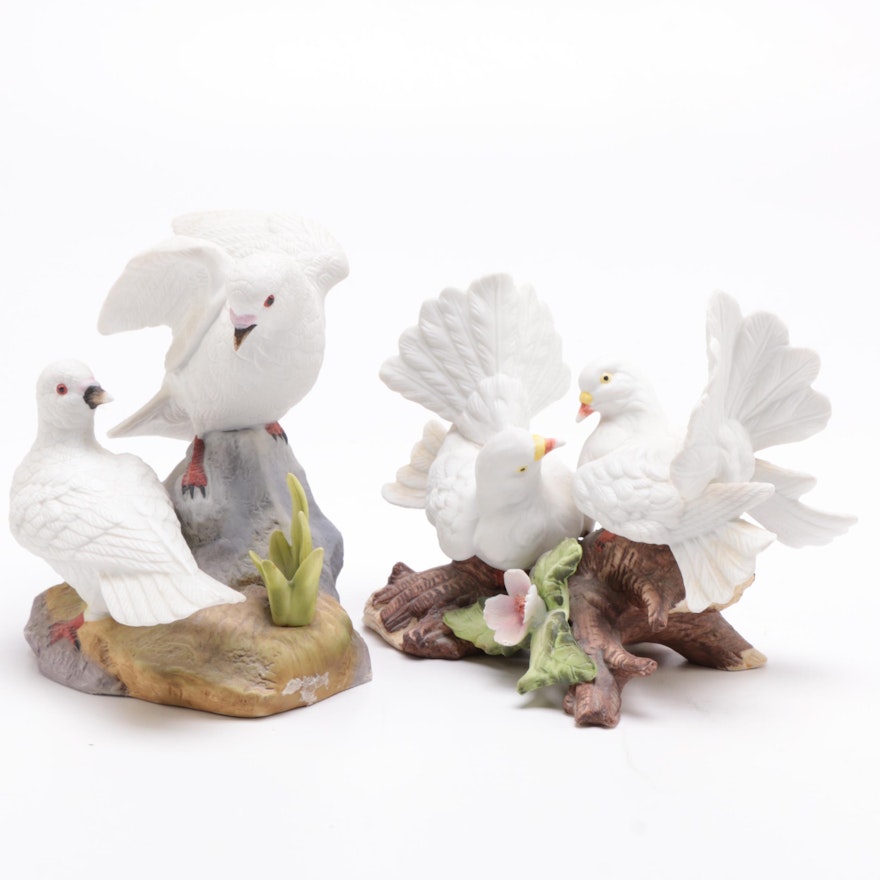 Porcelain Bird Figurines