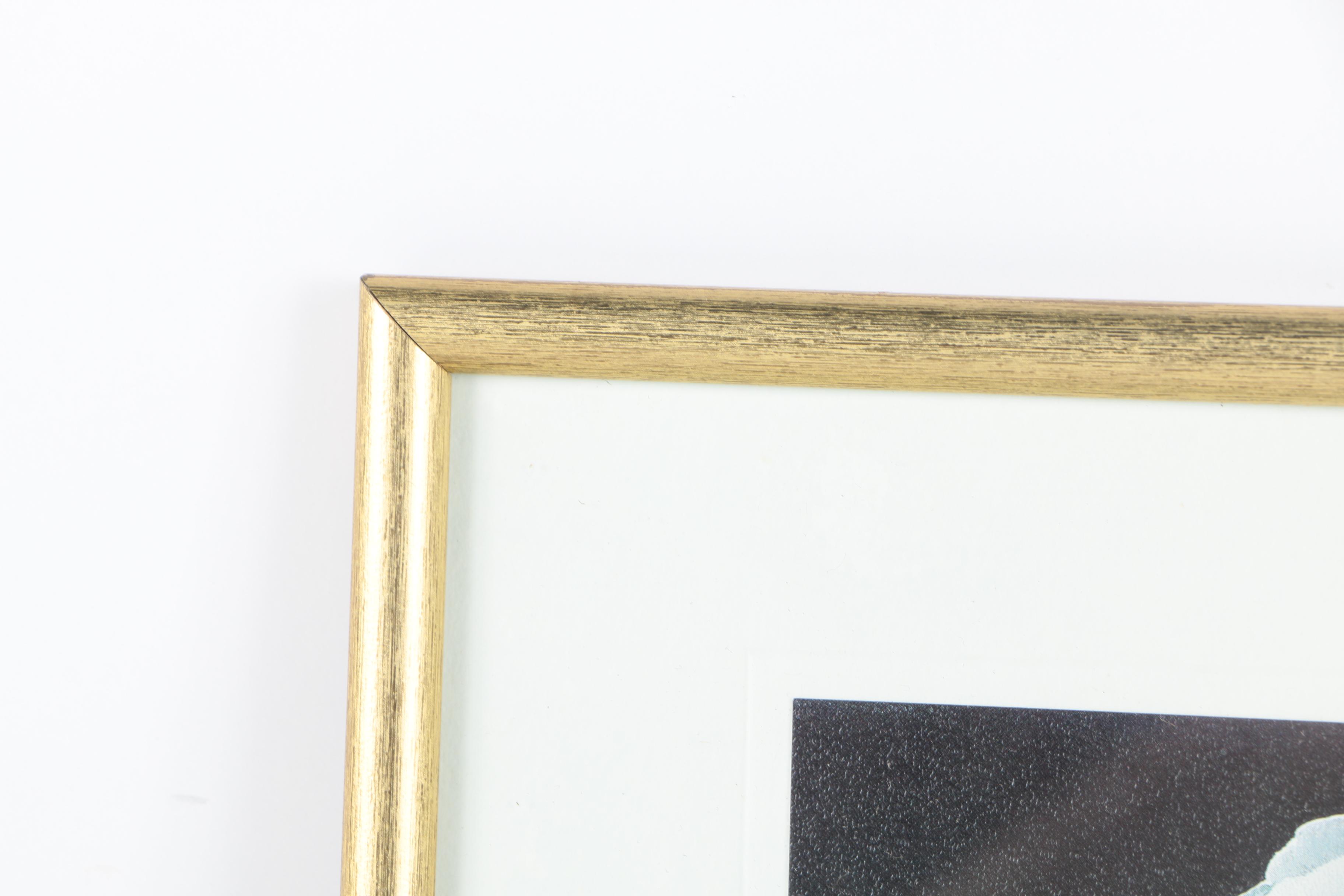 Offset Lithographs After Heide Dahl Paintings of Flowers