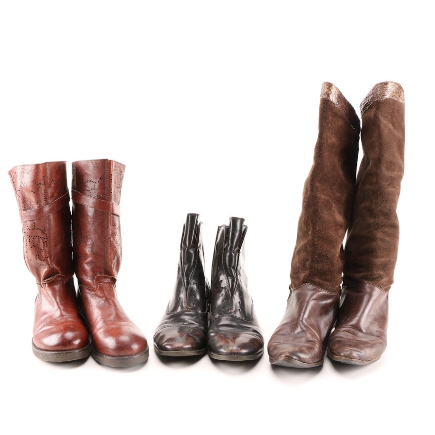 Women's Boots Including Cat's Paw