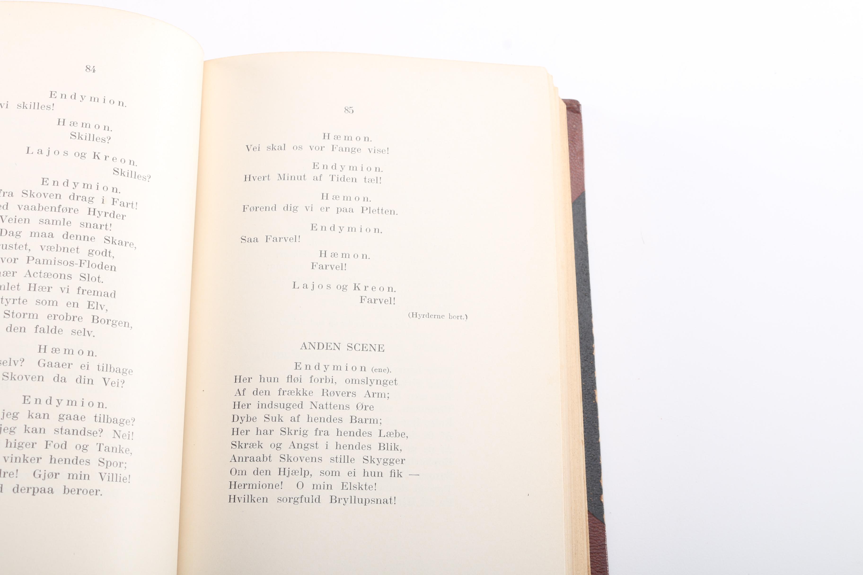 Antique and 20th Century Danish Texts