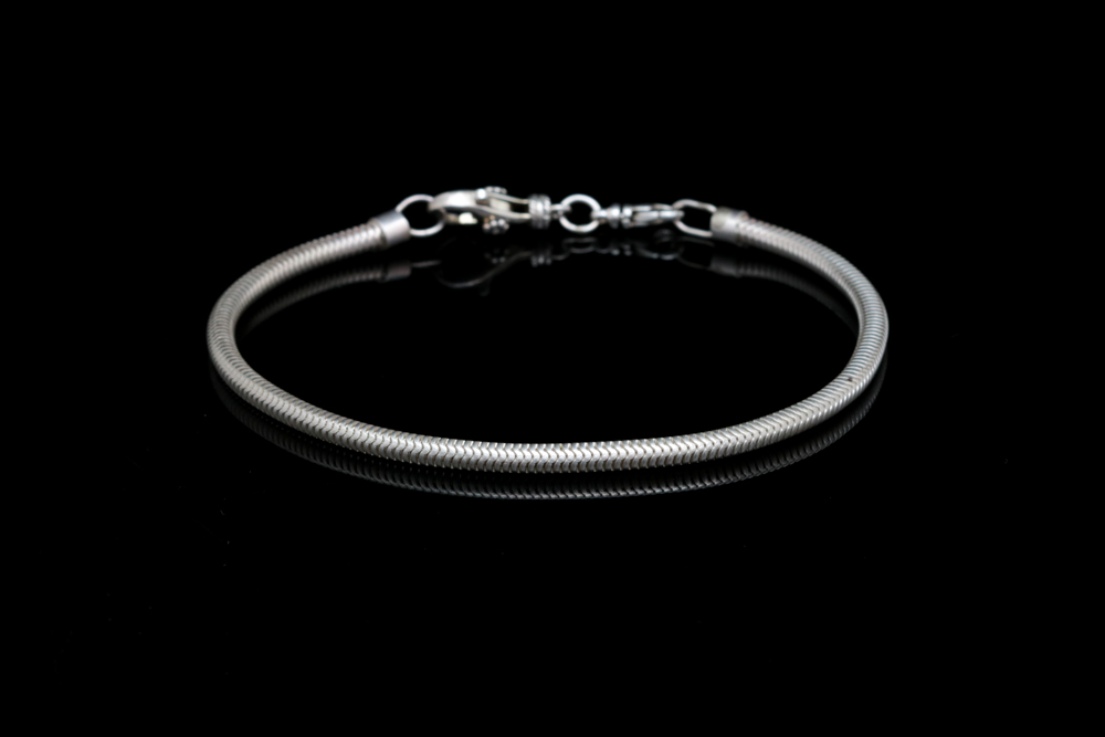 Sterling Silver Snake Chain Bracelet