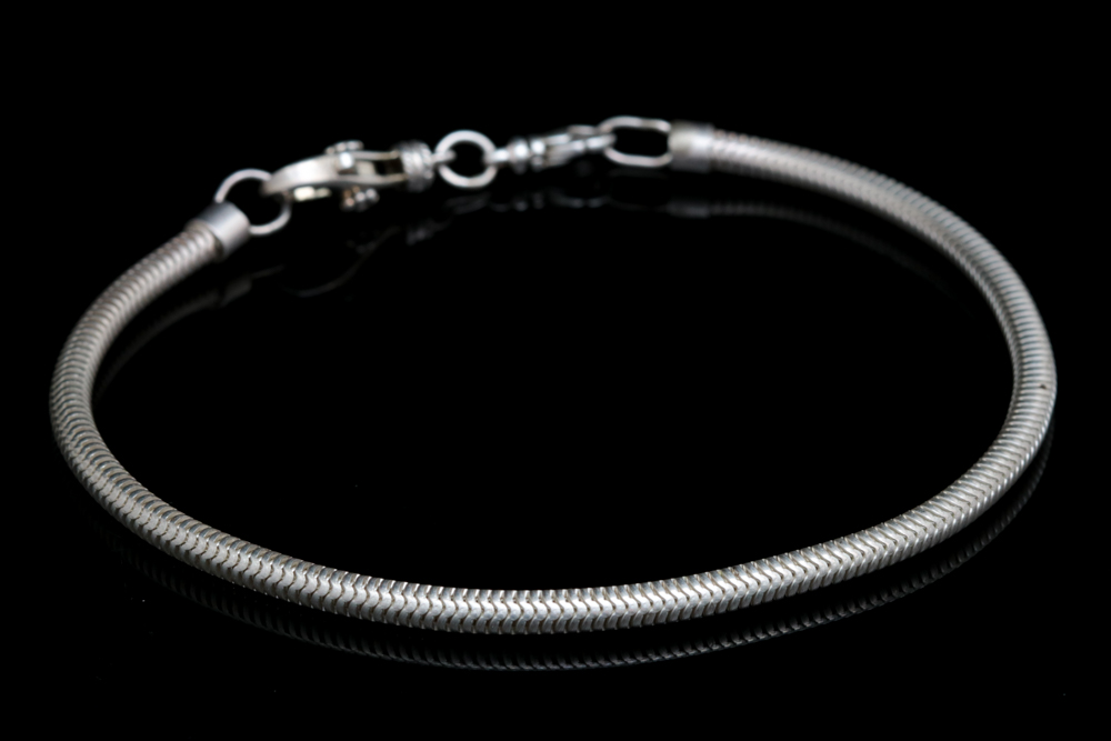 Sterling Silver Snake Chain Bracelet