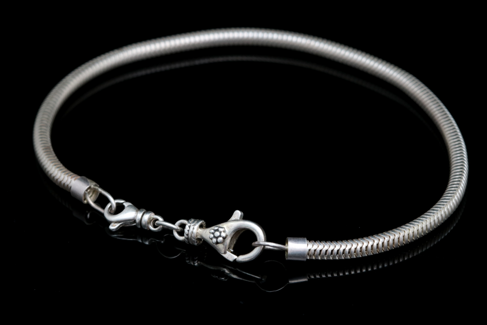 Sterling Silver Snake Chain Bracelet