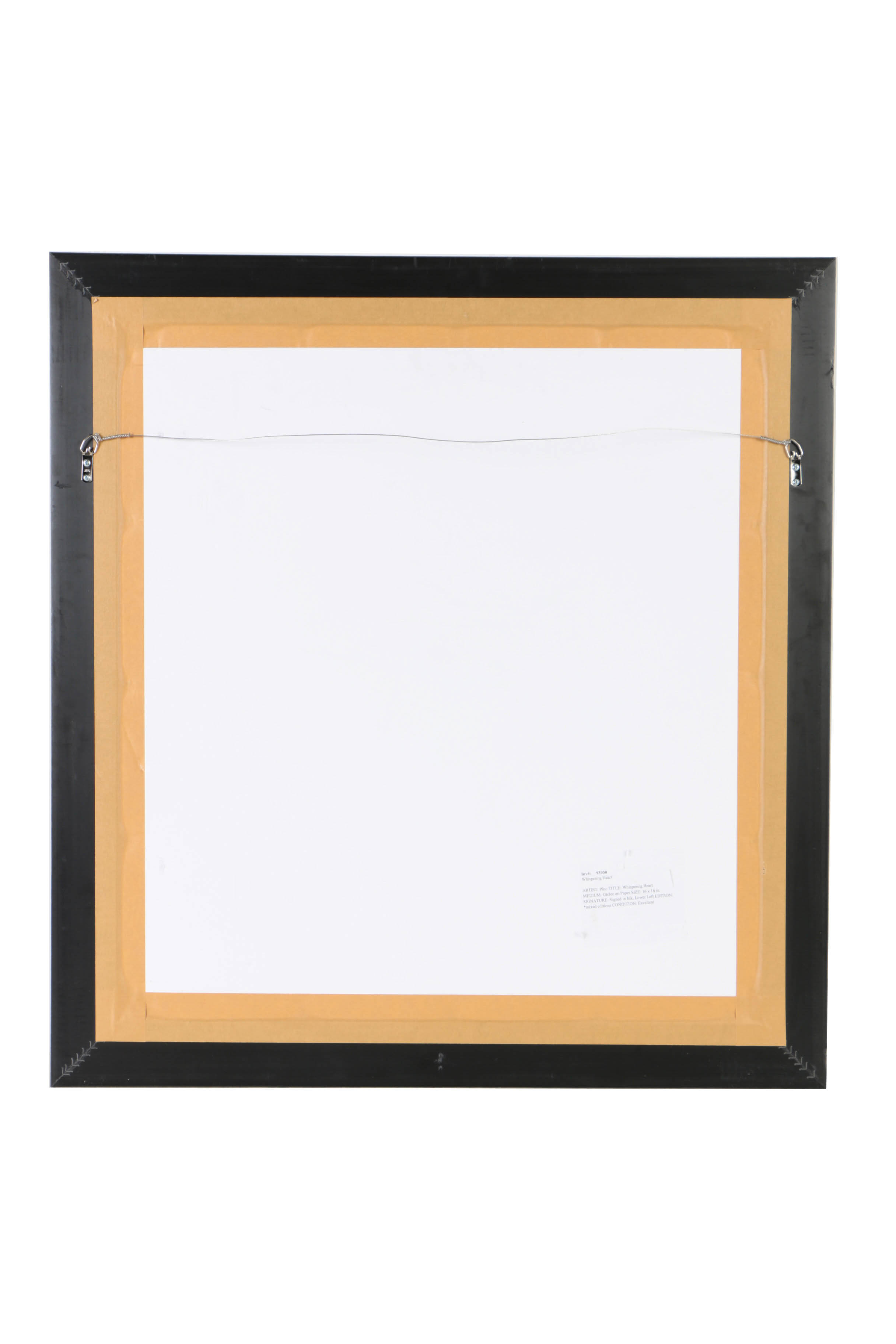 Giuseppe Pino Limited Edition Giclee on Paper "Whispering Heart"