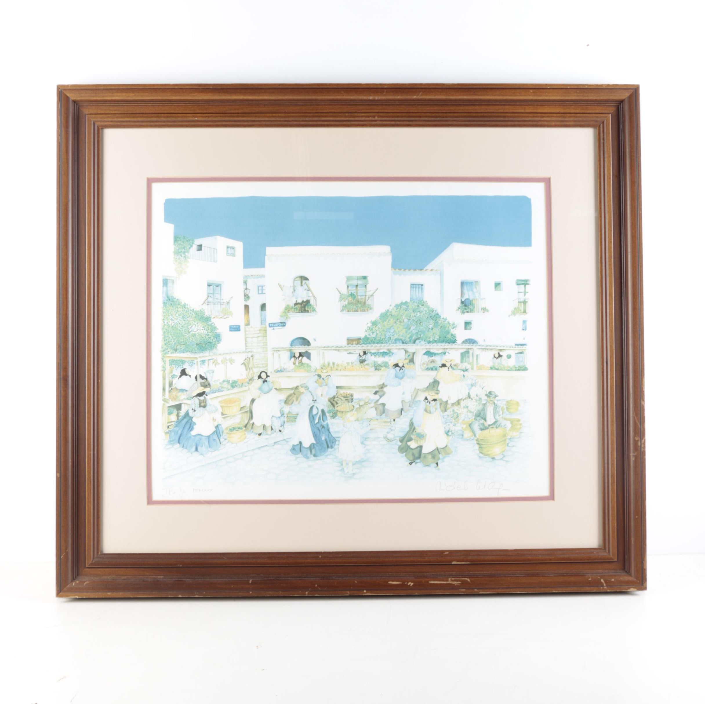 1980 Offset Lithograph on Paper "Ibiza"