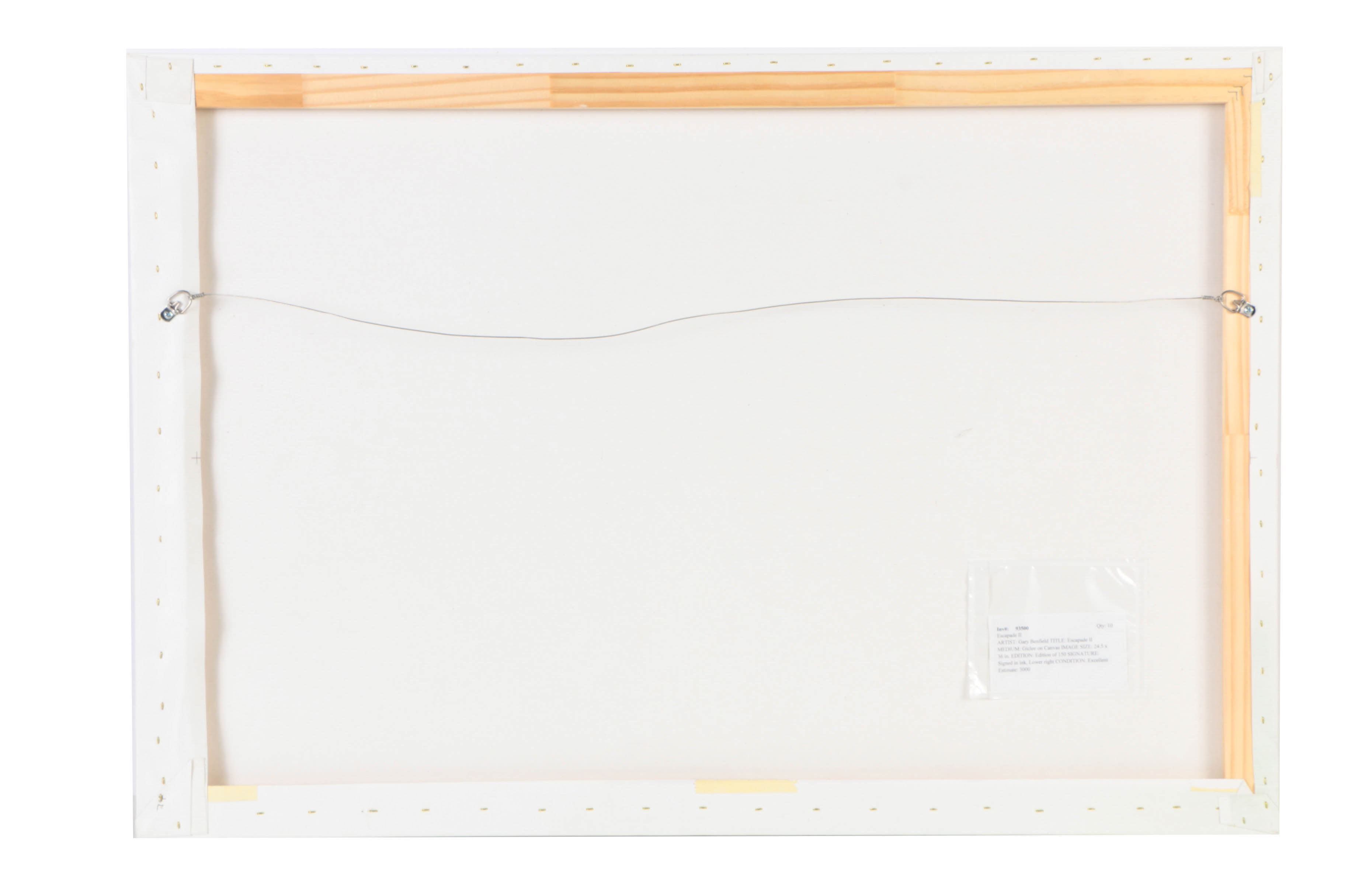 Gary Benfield Signed Limited Edition Giclée on Canvas "Escapade II"