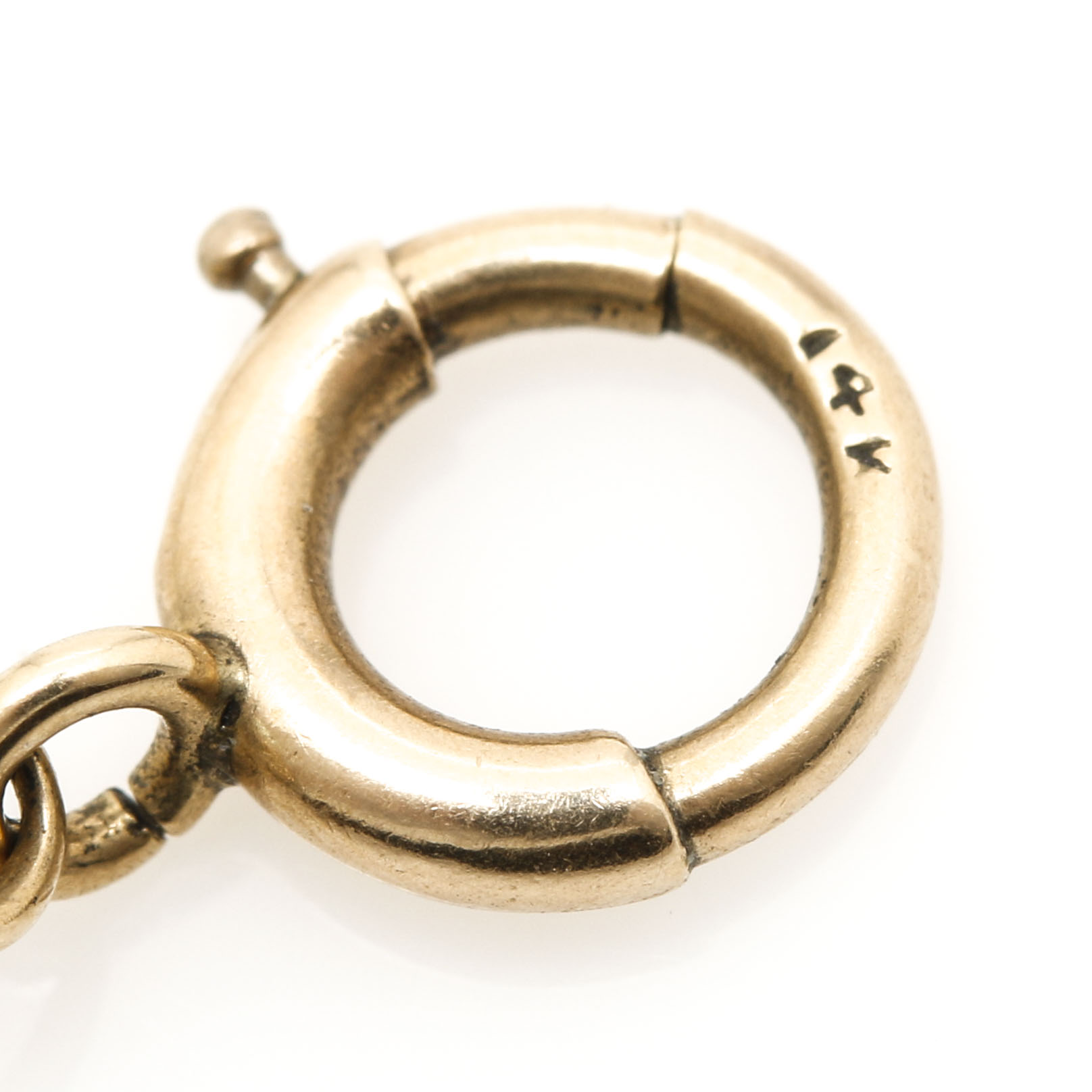 14K Yellow Gold Amethyst and Pearl Bracelet