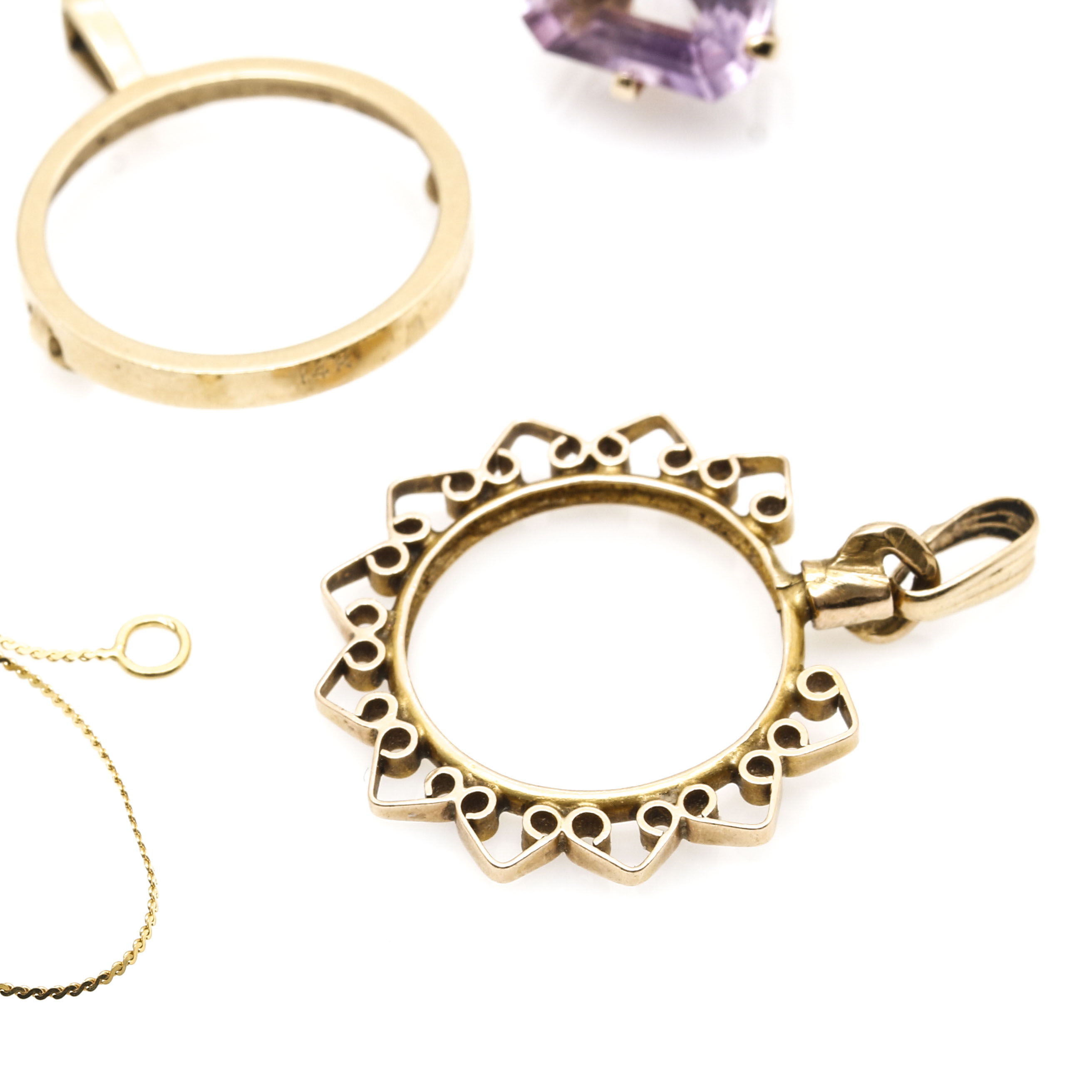 Assorted Scrap Yellow Gold Pieces