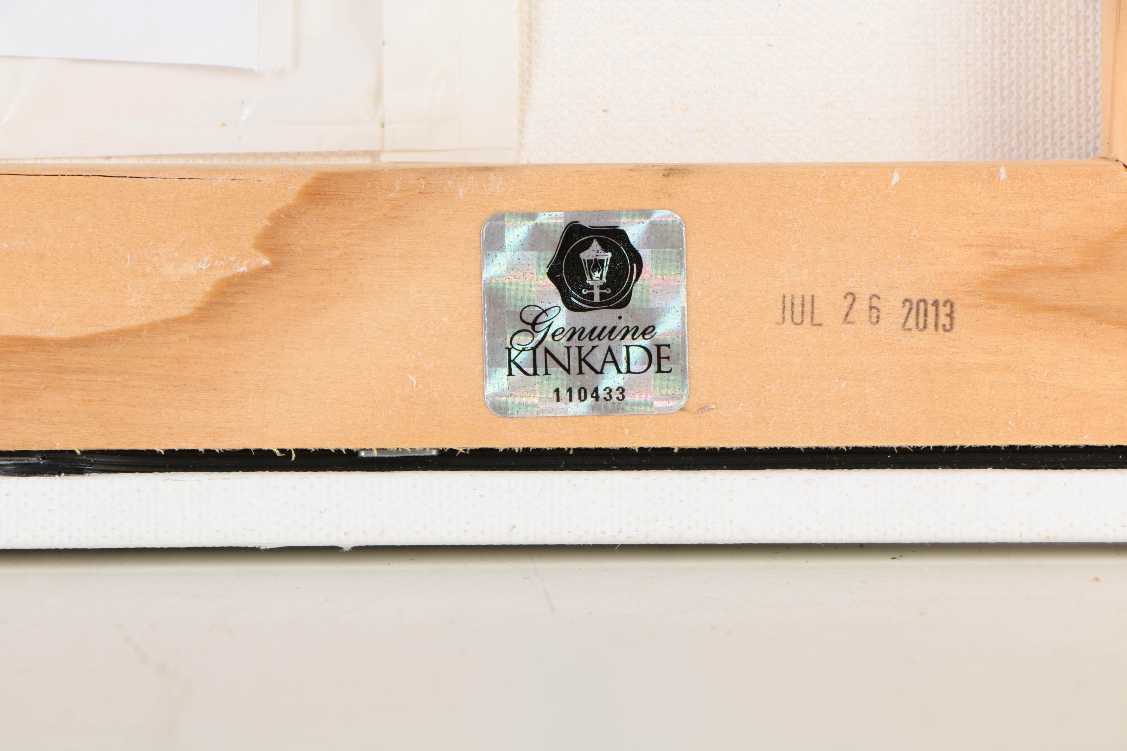 Thomas Kinkade Limited Edition Offset Lithograph on Canvas "Perseverance"