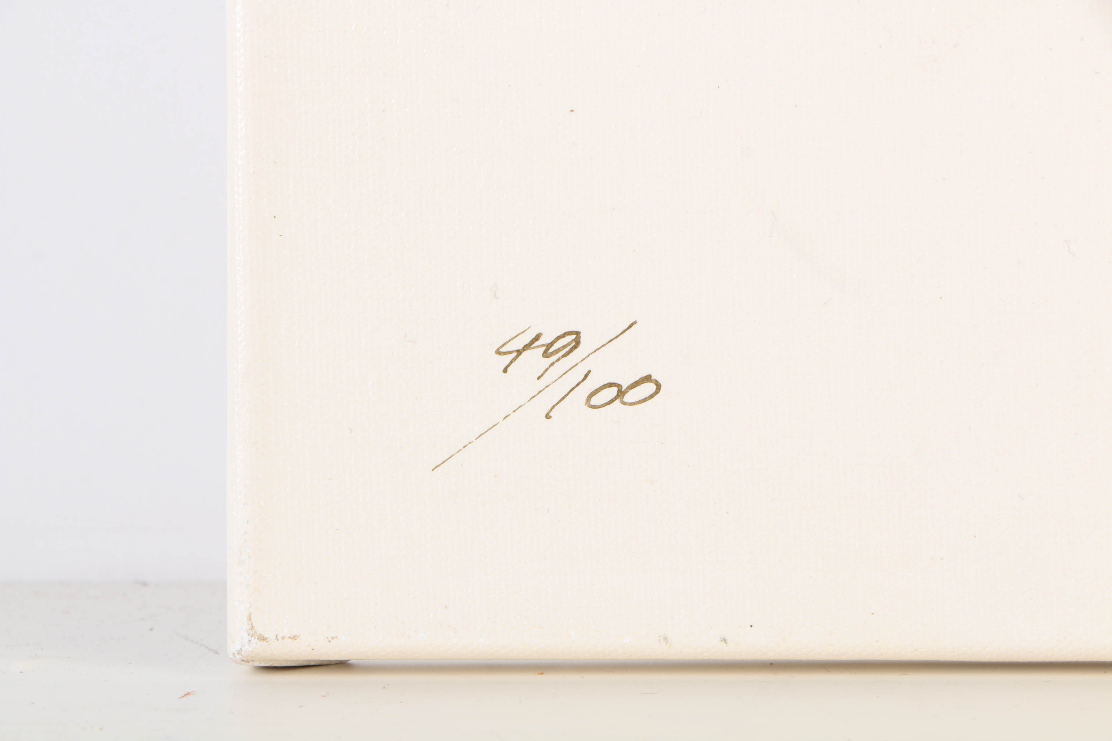 Gary Benfield Signed Limited Edition Giclée on Canvas "Greys"