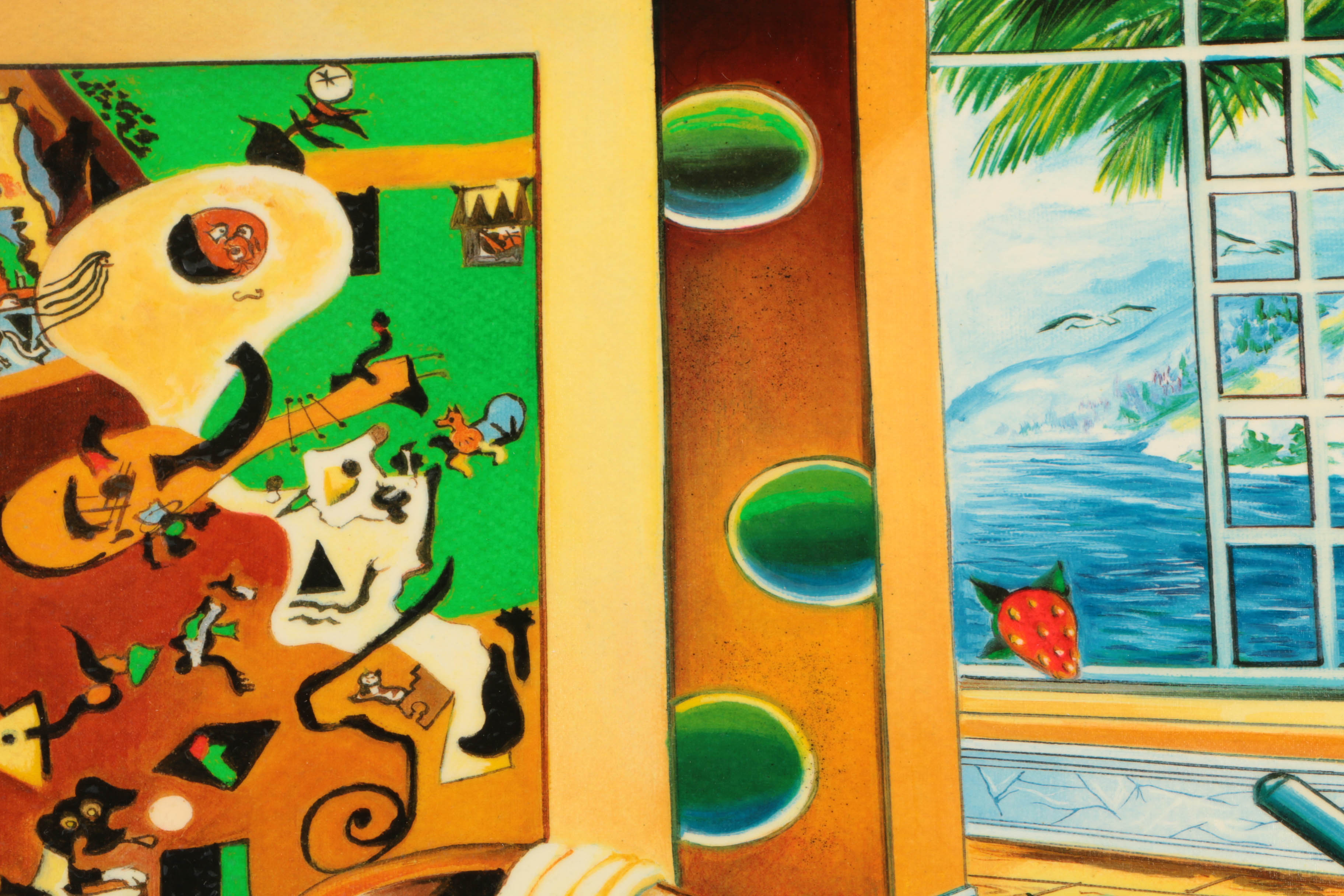 Alexander Astahov Limited Edition Giclee on Paper "Interior With View"