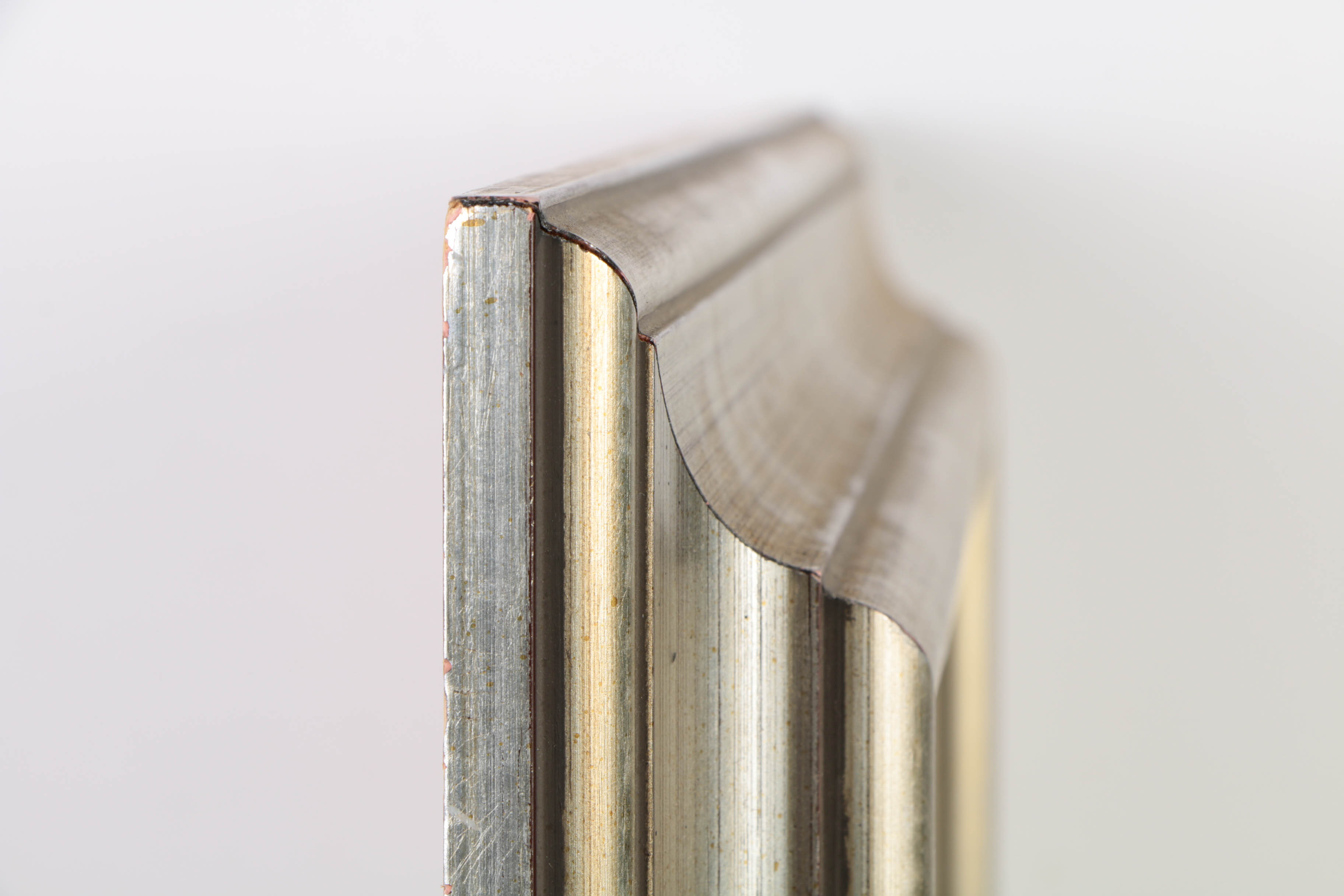 Vladmir Ctibor Oil Painting on Canvas "San Francisco - White Brickhouse with Iron Fence"