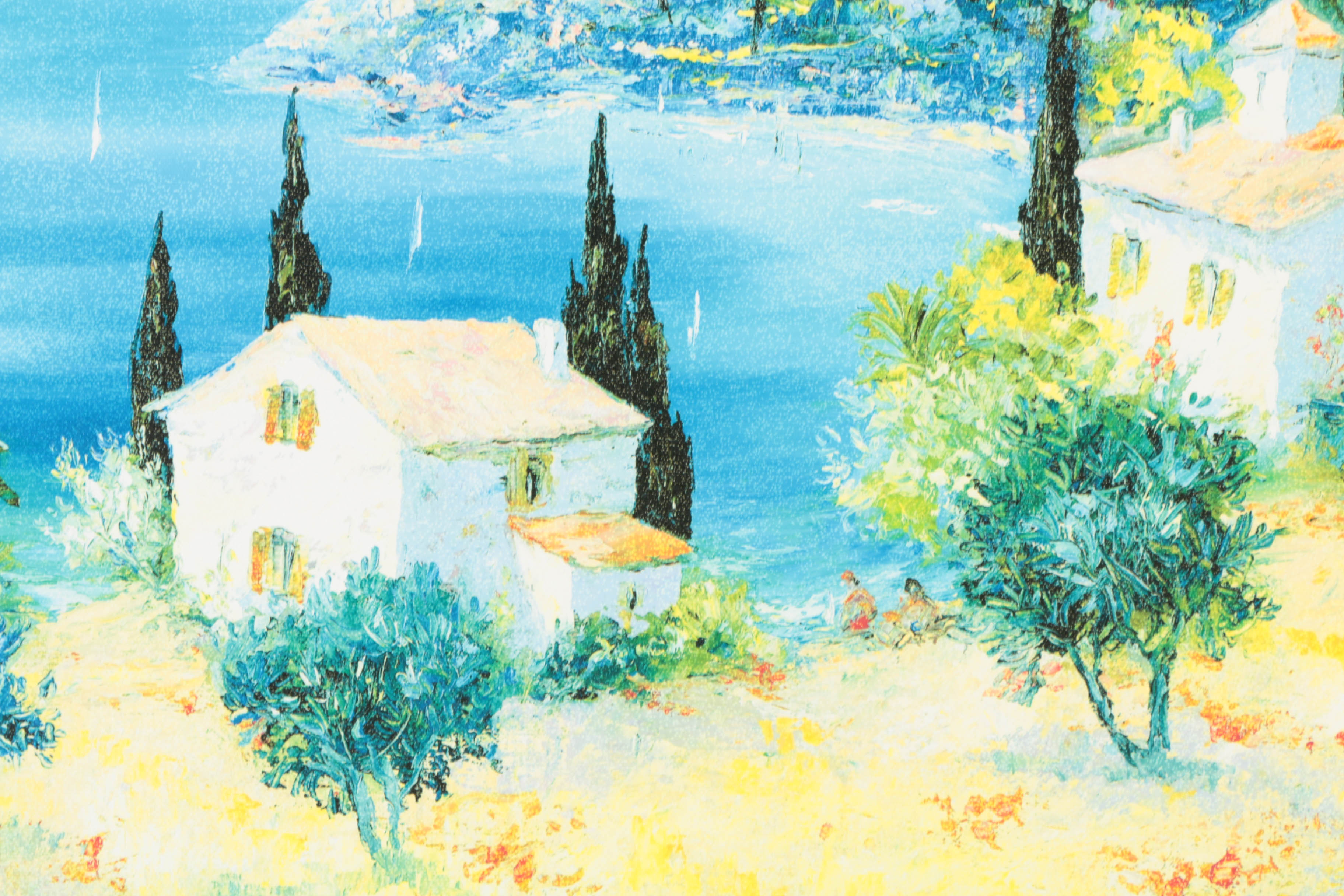 Duaiv Signed Limited Edition Giclée on Canvas "Provence"