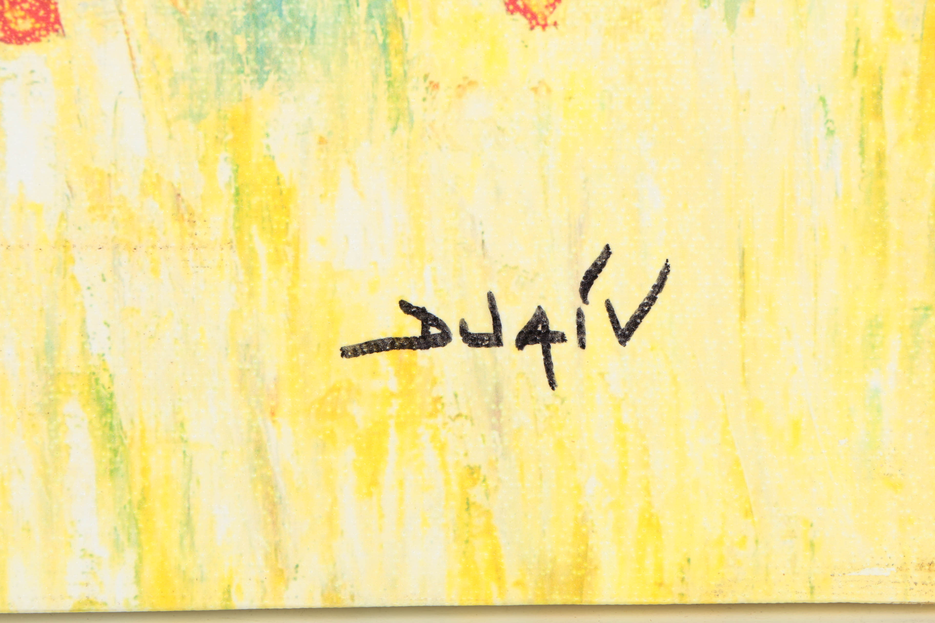 Duaiv Signed Limited Edition Giclée on Canvas "Provence"