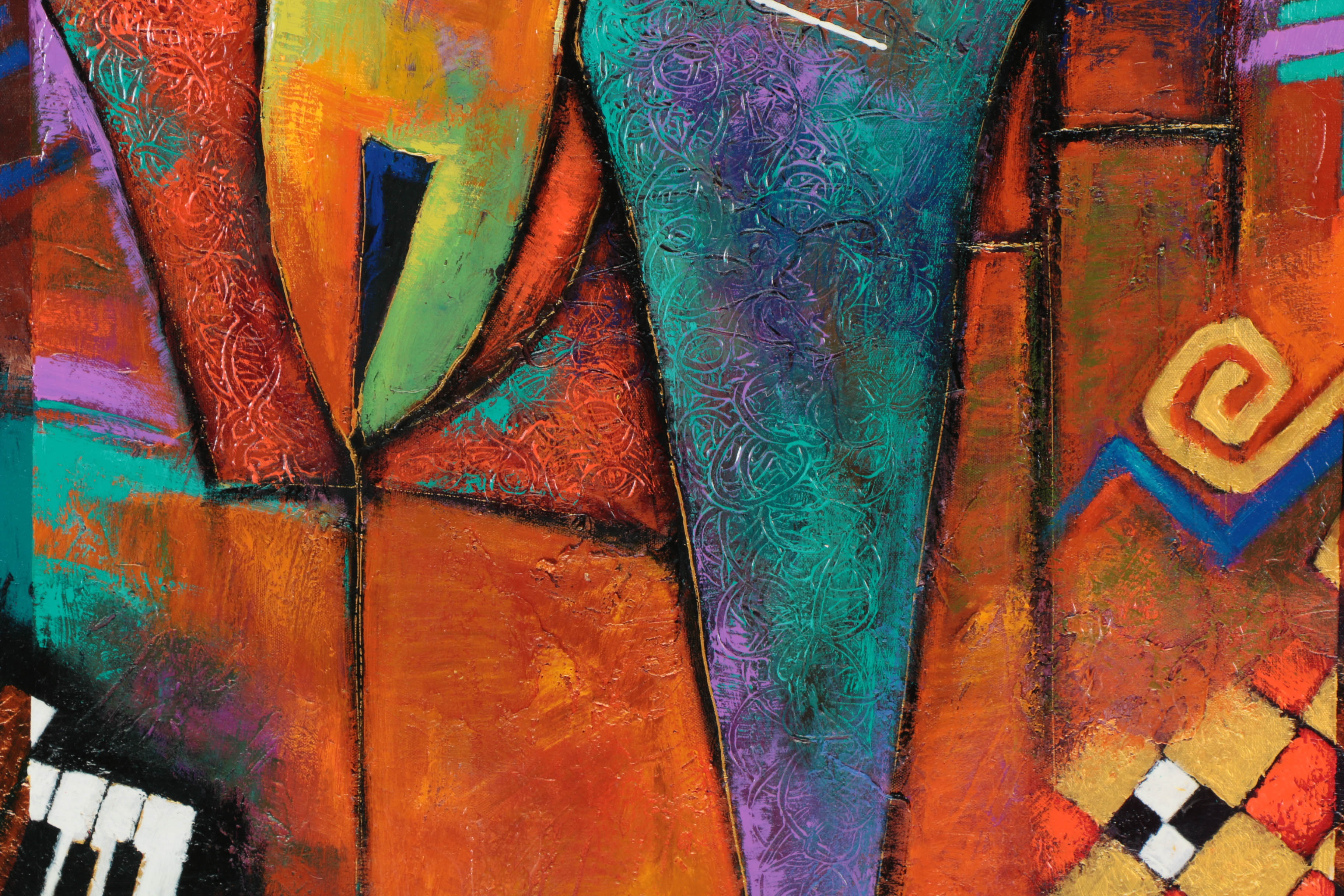 Charles Lee Limited Edition Giclee on Canvas "Manhattan Quartet"