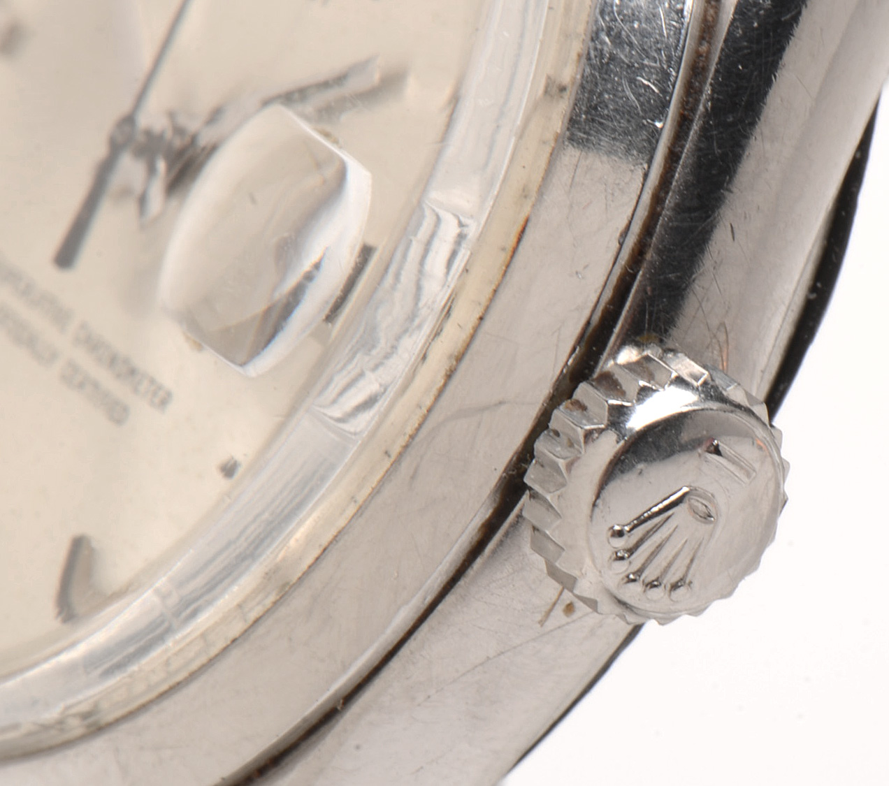 1966 Vintage Rolex Swiss Made Datejust Stainless Steel Watch