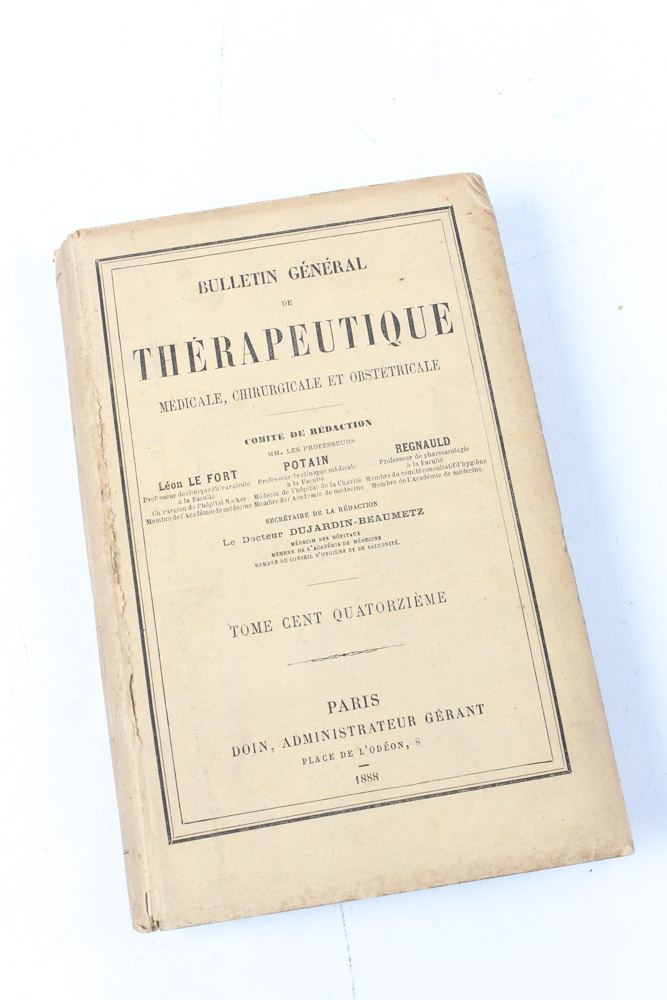 Antique French Illustrated Medical Texts