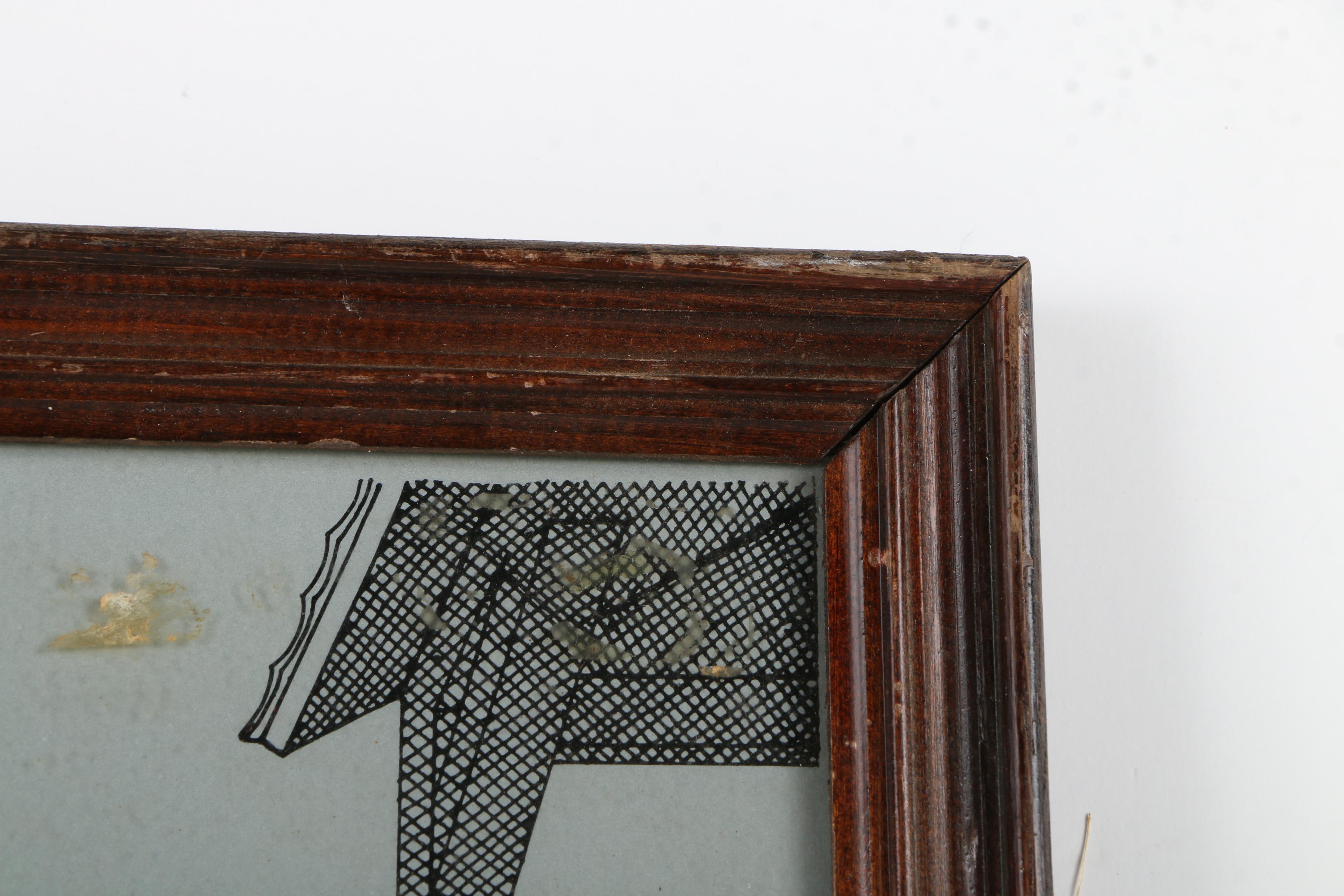 Vintage Cadillac Advertising Mirror