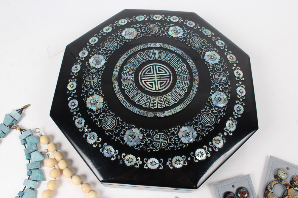 Costume Jewelry and Tray Assortment