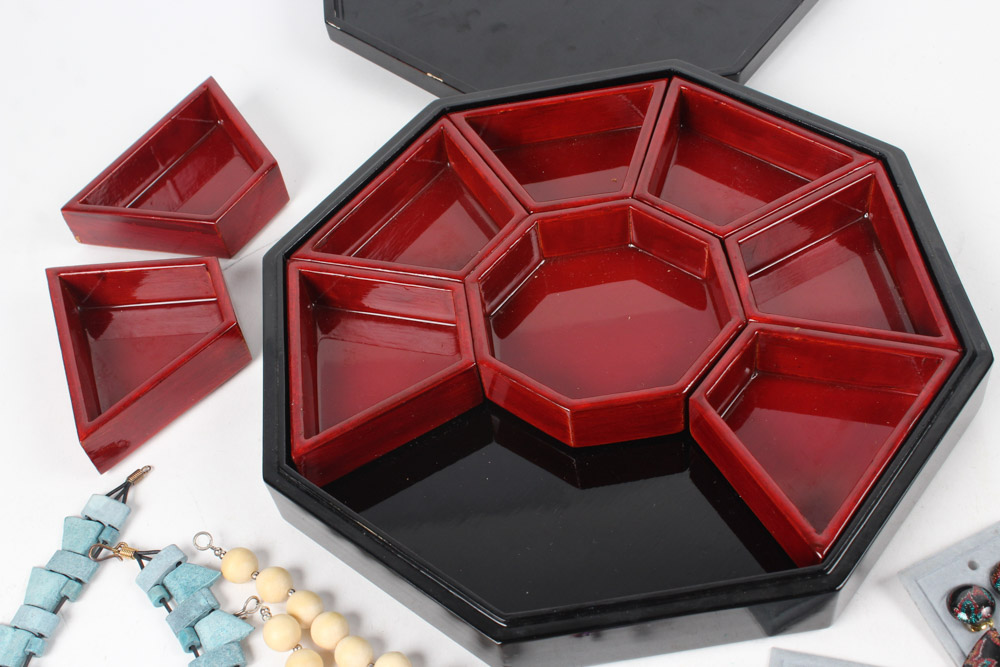 Costume Jewelry and Tray Assortment