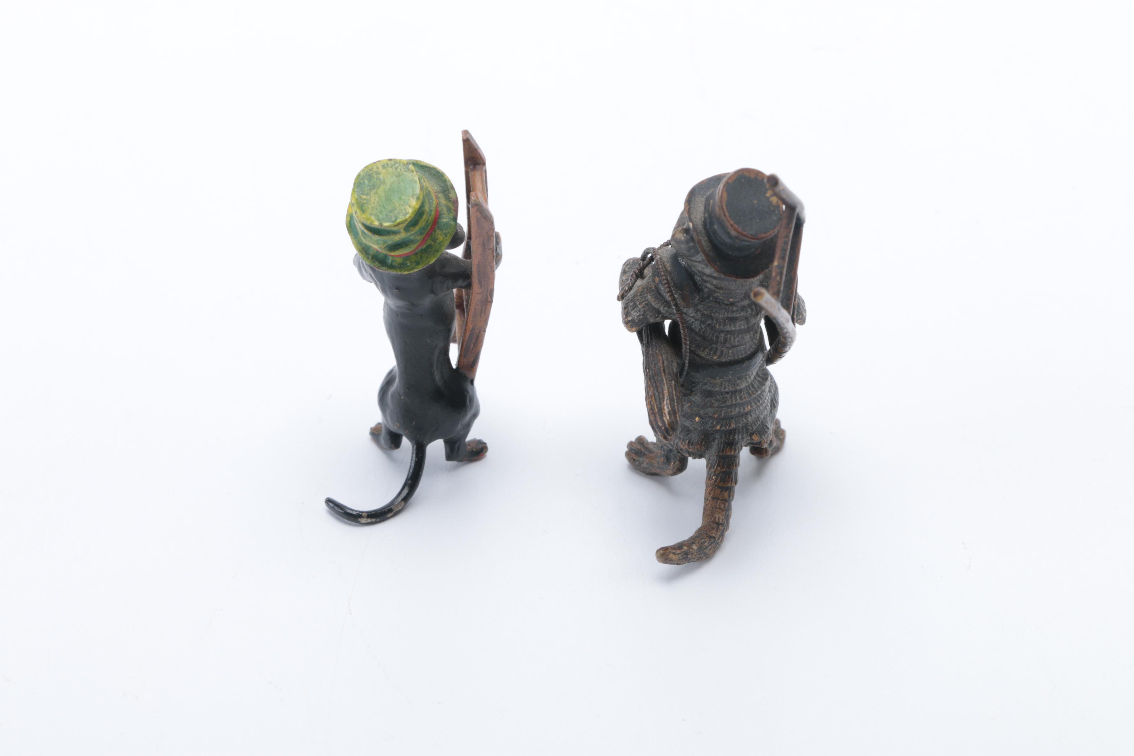 Collection of Miniature Chimney Sweep Figurines