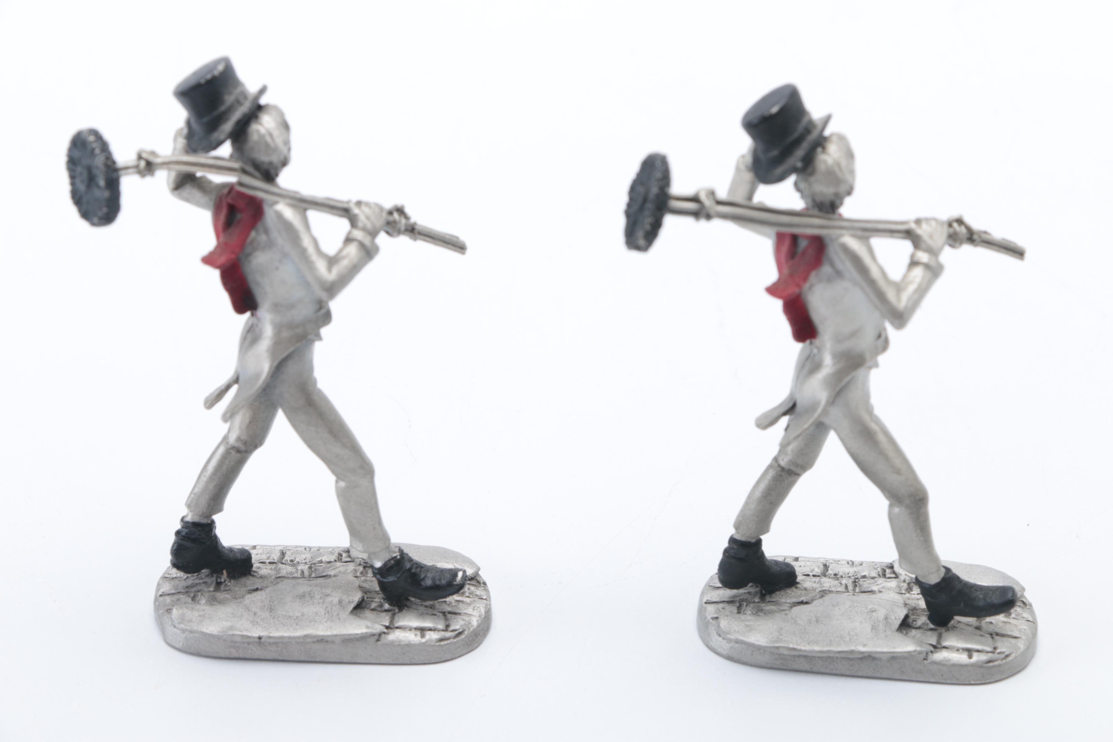 Collection of Miniature Chimney Sweep Figurines