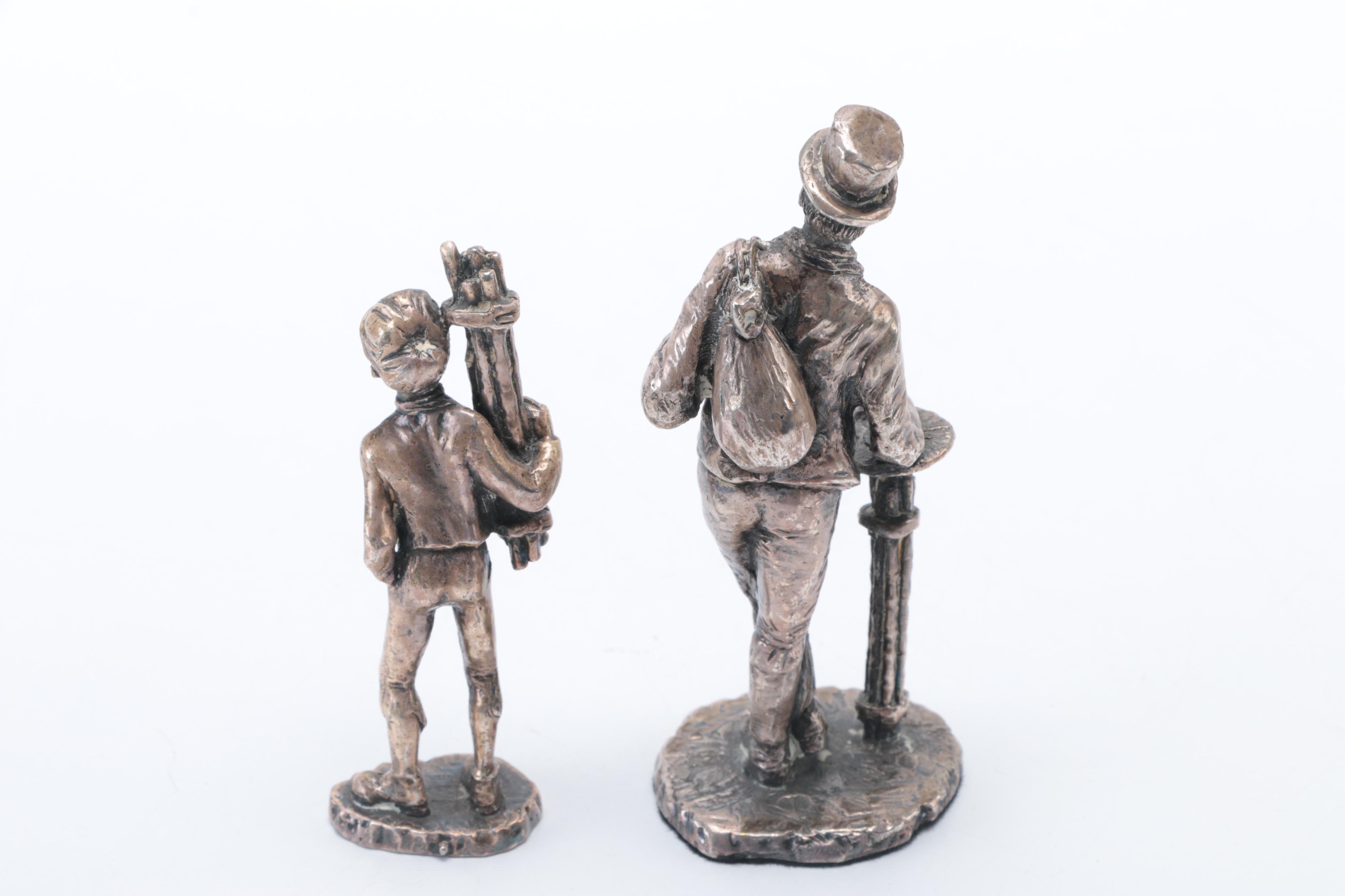 Collection of Miniature Chimney Sweep Figurines