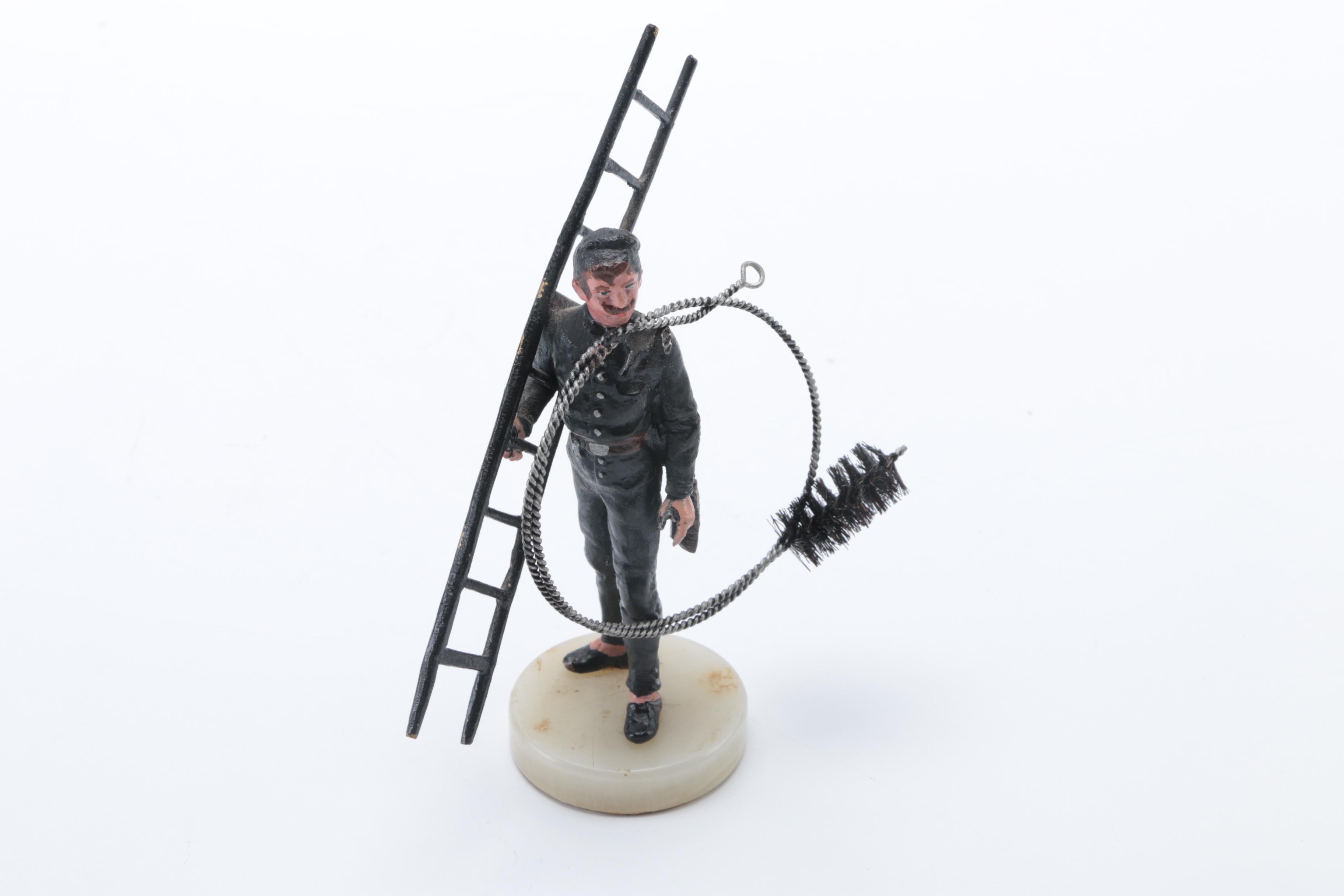 Collection of Miniature Chimney Sweep Figurines